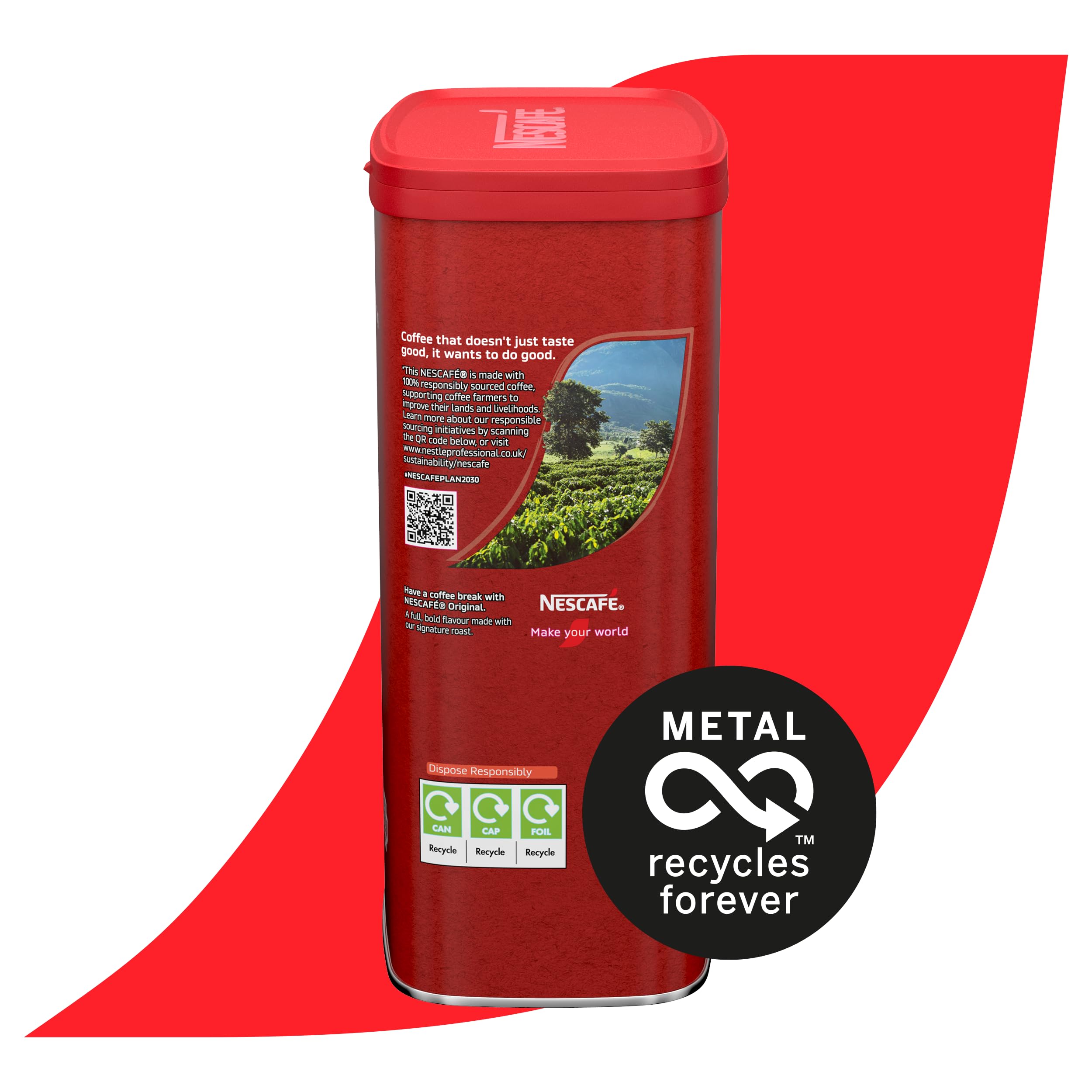 NESCAFÉ Original Instant Coffee Granules 1kg Tin 7
