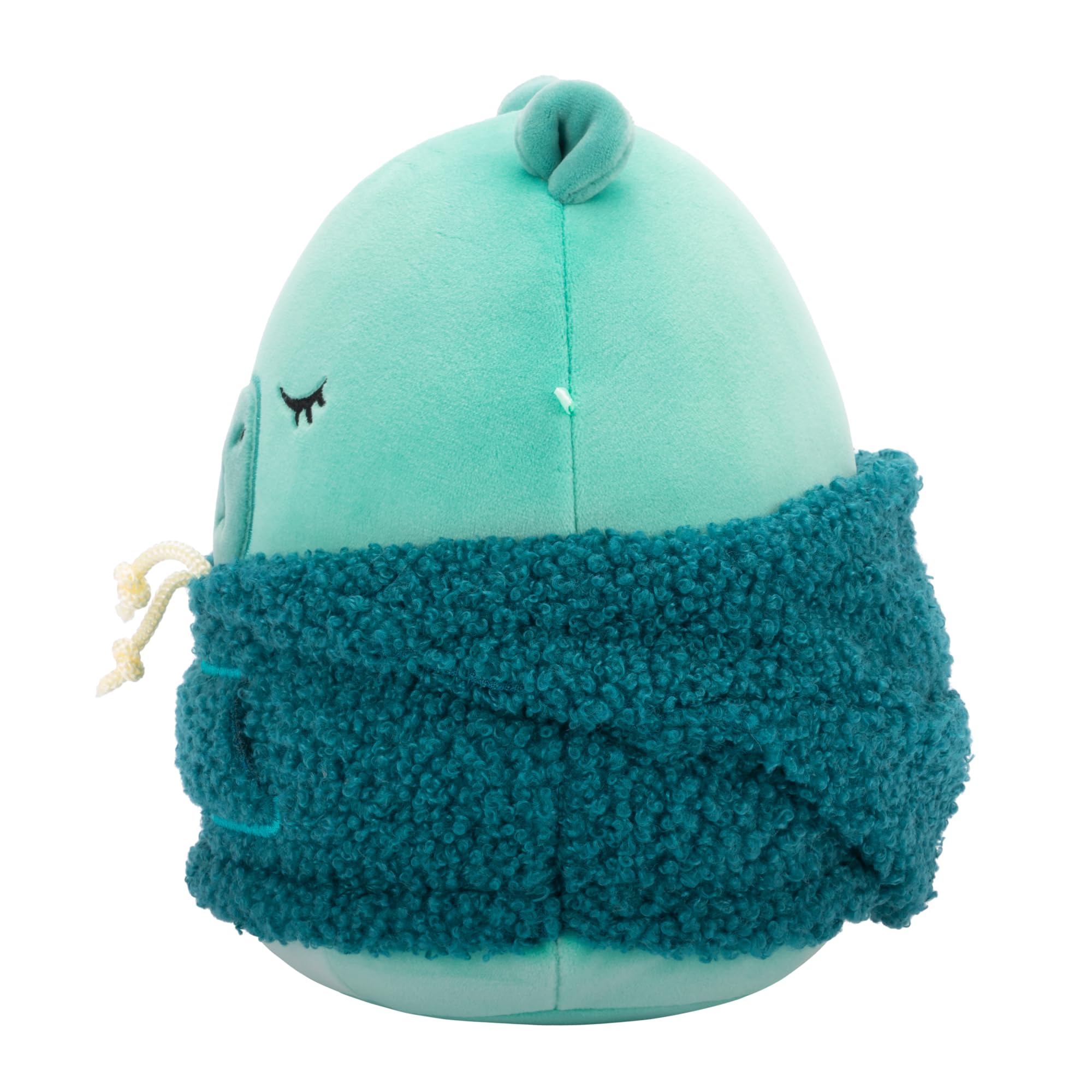 Squishmallows 7.5-Inch Nastia the Capybara with Wooly Hoodie - Soft Plush Collectible 4