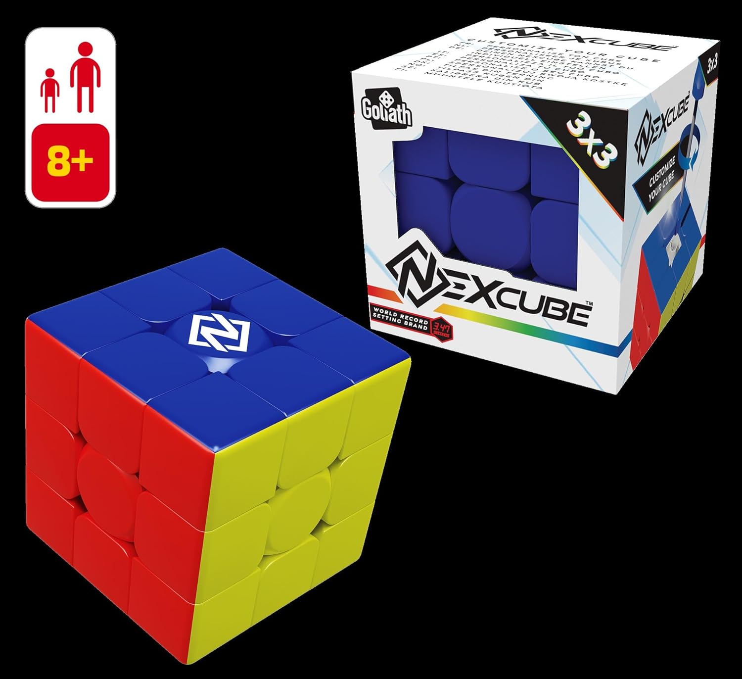 Nexcube 3x3 Speed Cube - World Record-Setting Smooth Puzzle for Ages 8+ 6