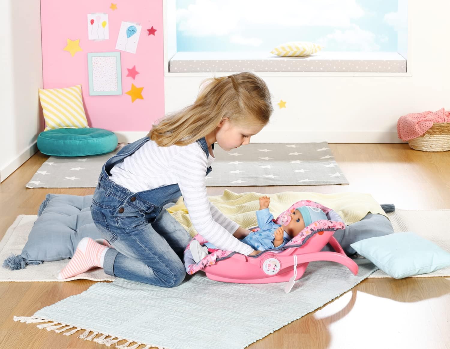 BABY born Comfort Seat 832424 - Multi-Purpose Doll Accessory for Carrying and Playing 15