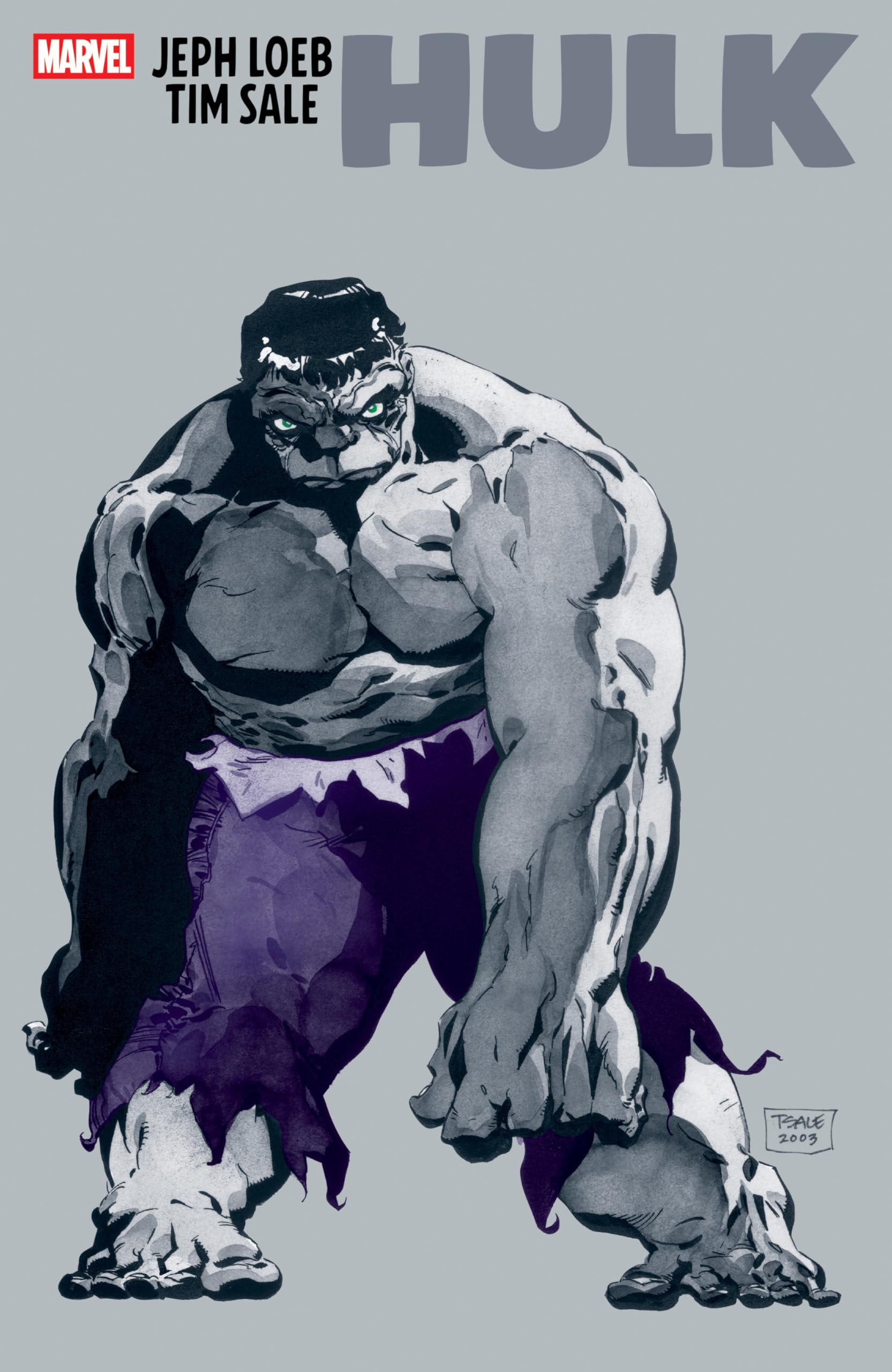 Marvel Hulk: Gray by Jeph Loeb & Tim Sale - Magic & Fantasy Graphic Novel | Paperback | English
