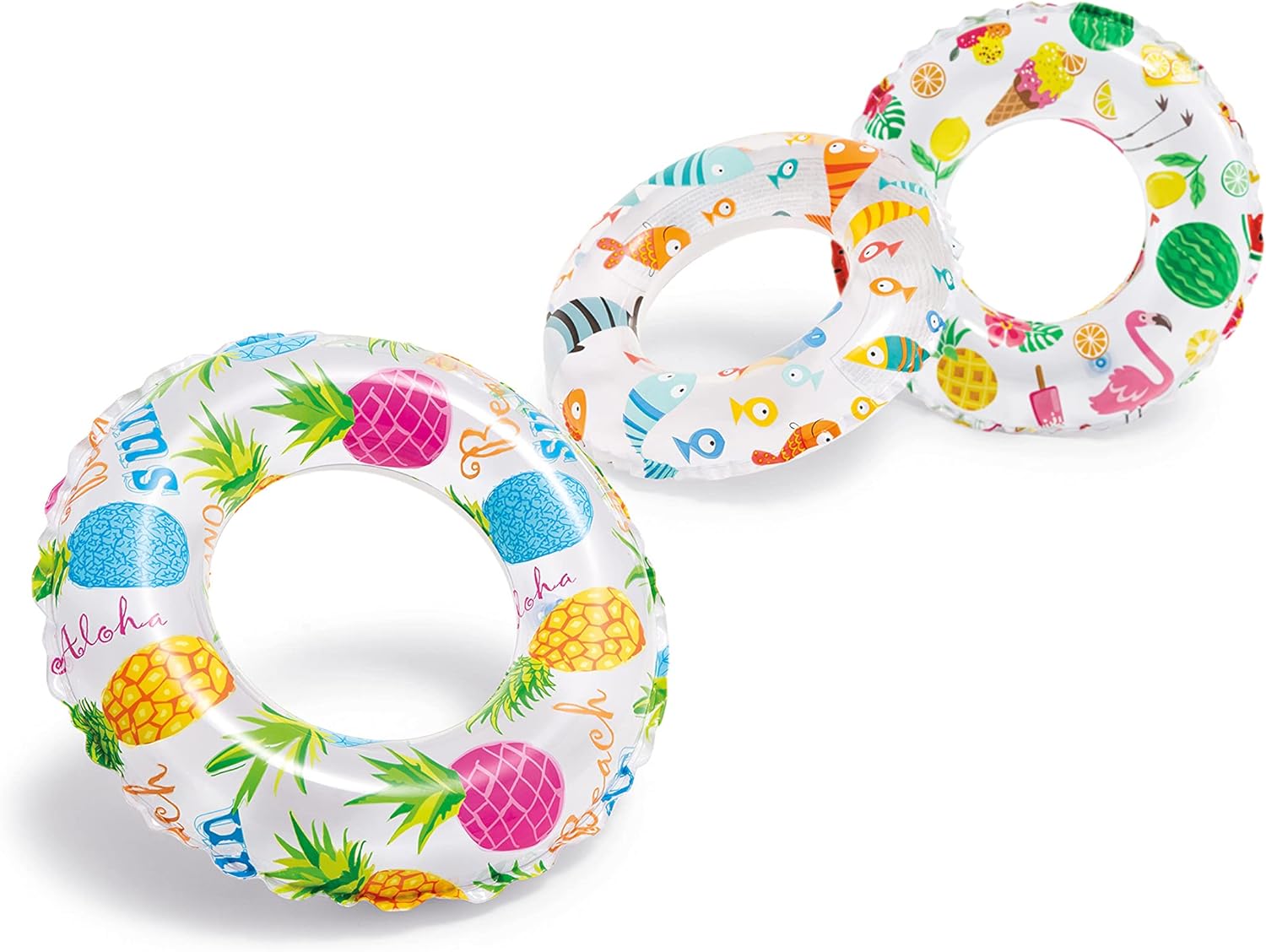 Intex - Swimming tube Lively print 51cm(Assorted Design) 1