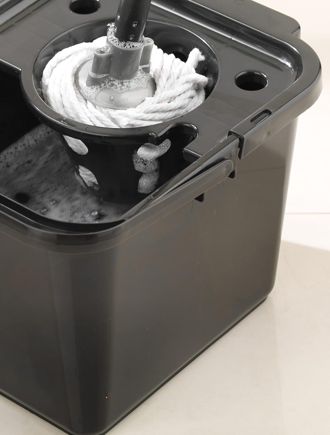 Addis Cotton Mop with 3-Piece Handle and 2 Replacement Heads 7