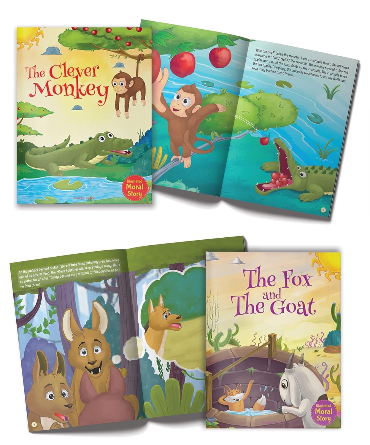 Wonder House Books Moral Stories: Illustrated Paperback for Ages 4-8 4