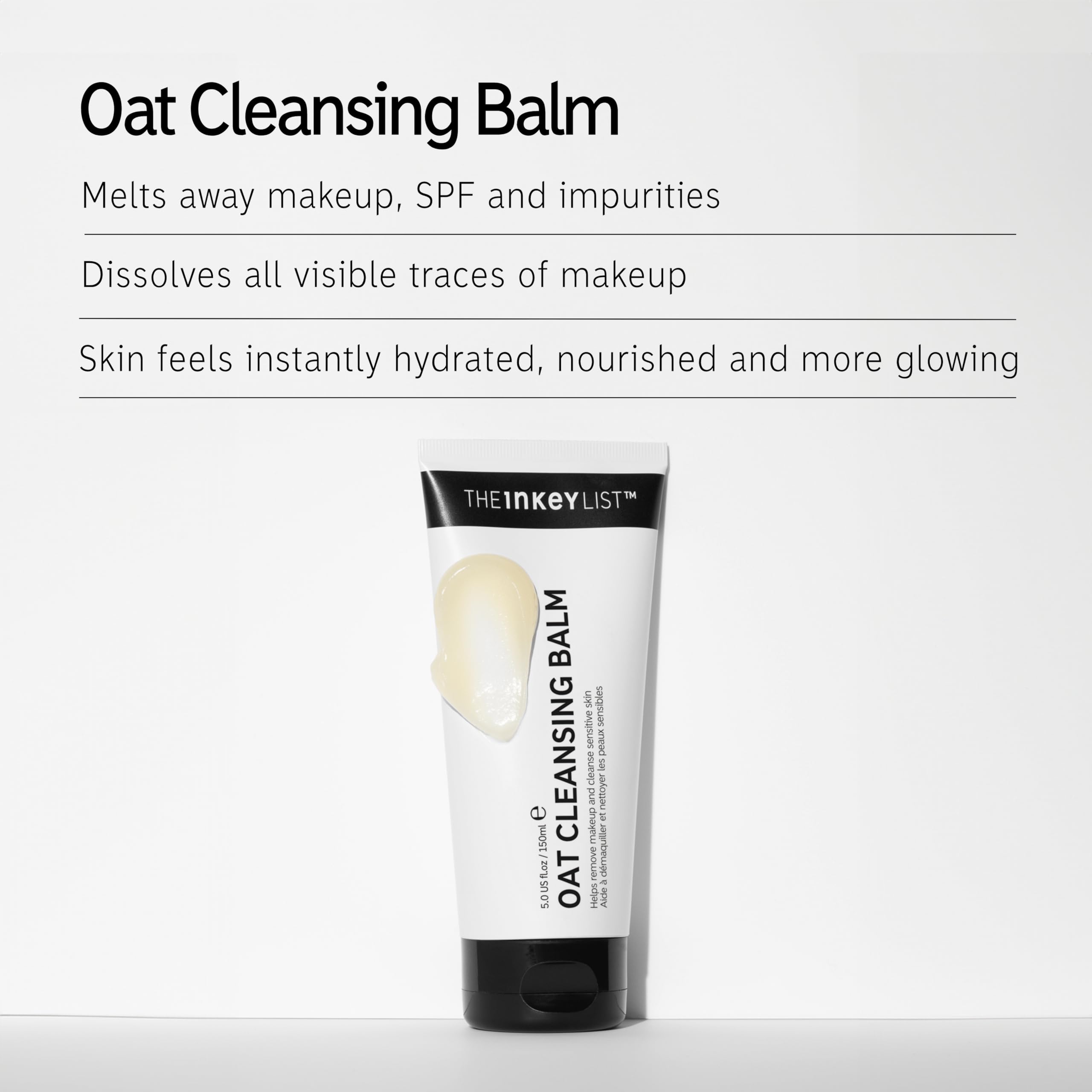 The INKEY List - Oat Cleansing Balm (150ml) 4