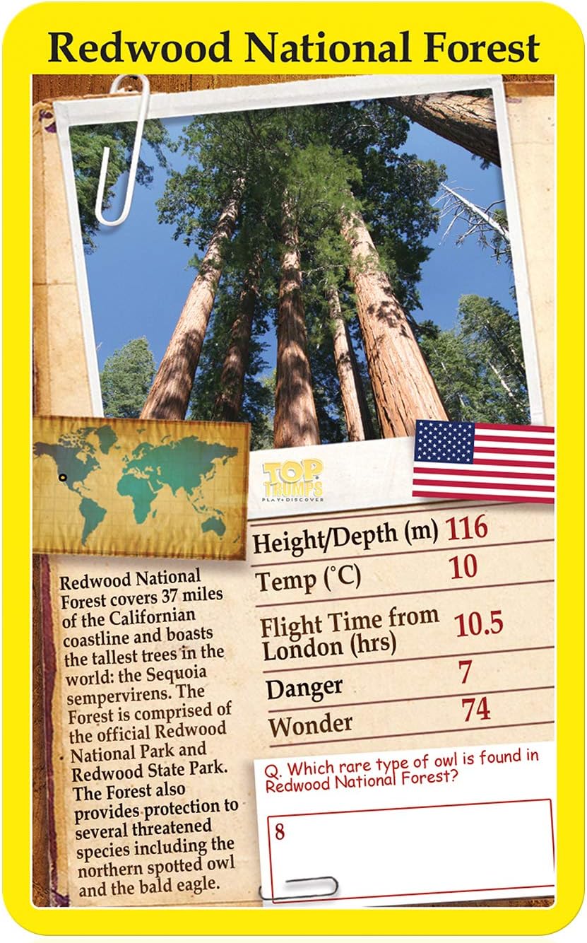 Top Trumps Wonders of the World Card Game 5