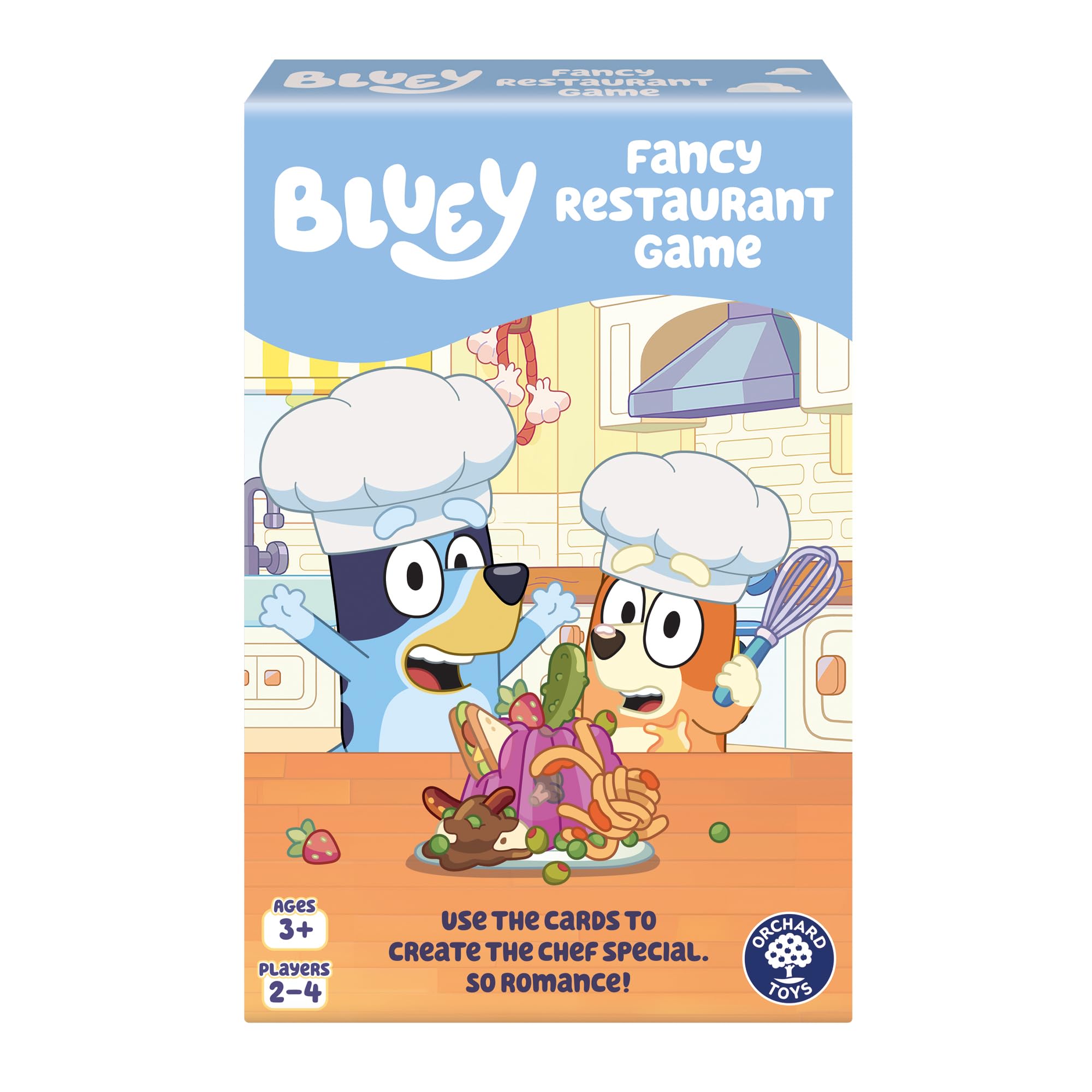 Orchard Toys Official Bluey Fancy Restaurant Matching and Memory Game