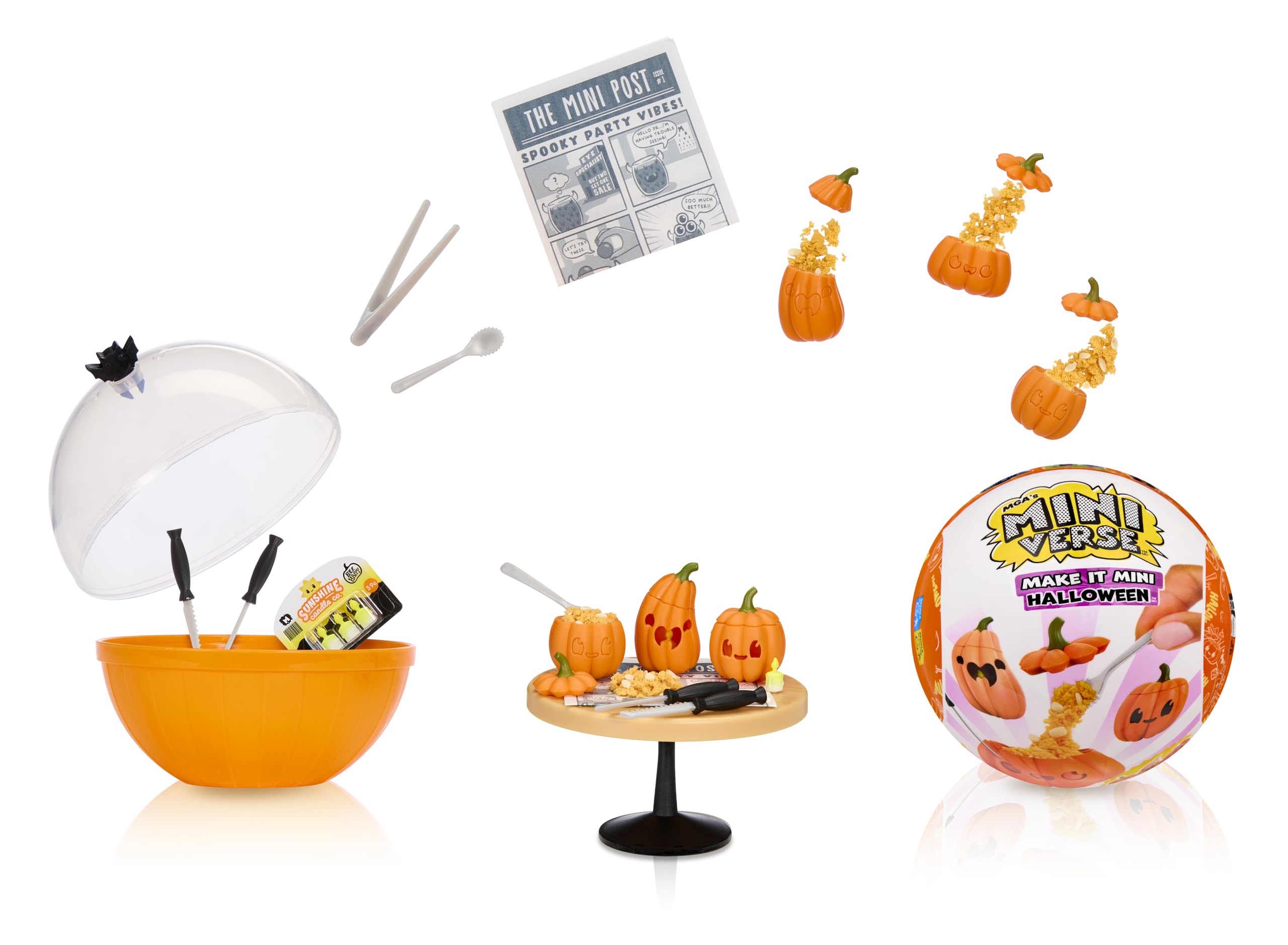 MGA's Miniverse Make It Mini Halloween 2025 - DIY Mini Collectibles Craft Kit