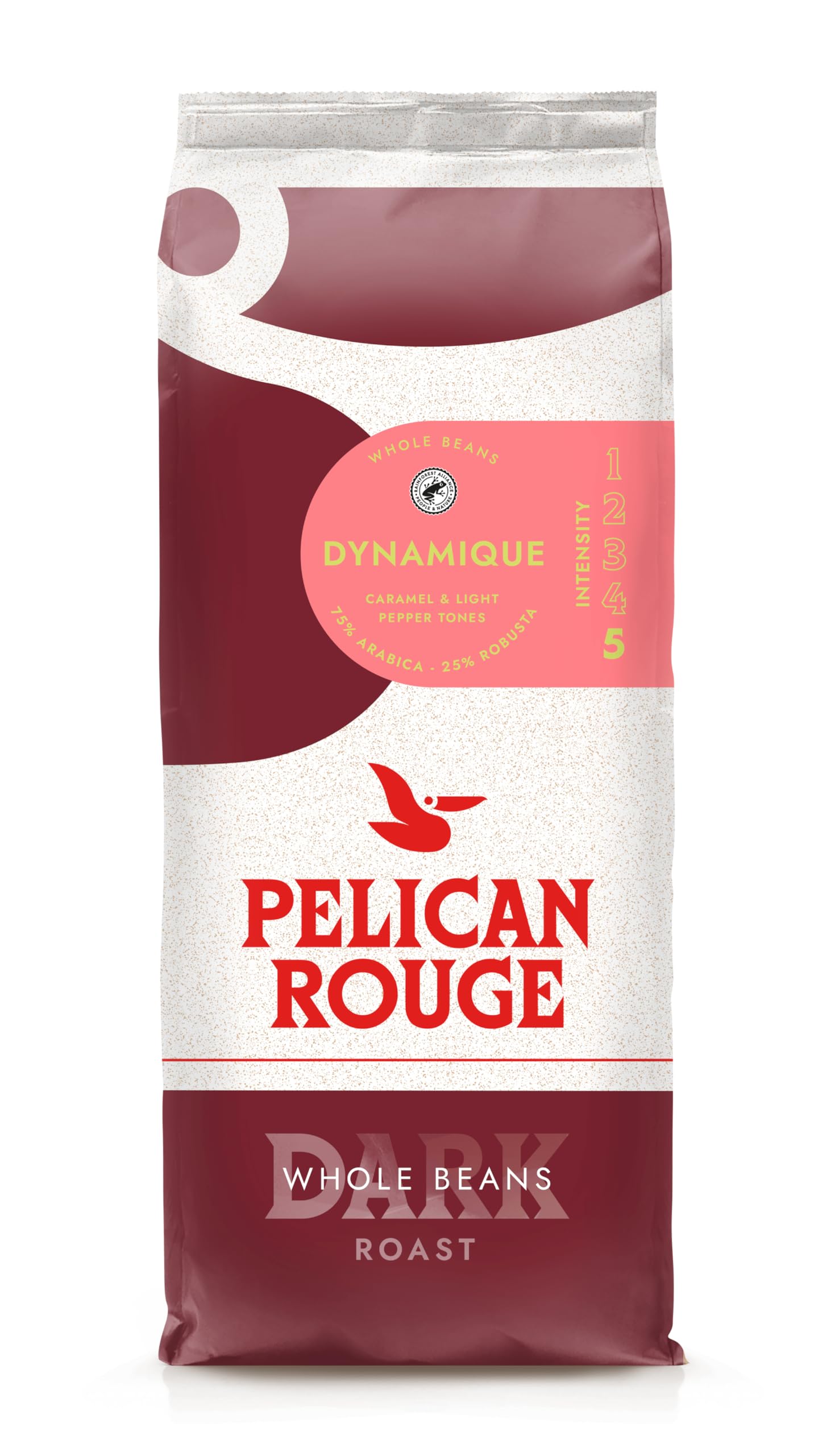 Pelican Rouge DYNAMIQUE Whole Dark Roasted Coffee Beans | 75% Arabica | Rainforest Alliance Certified 3