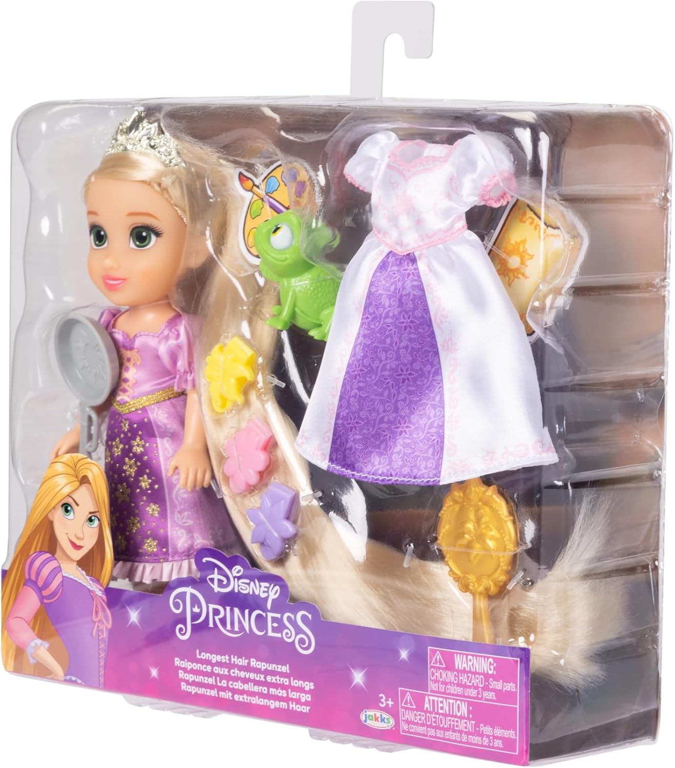 Disney Princess Rapunzel Longest Hair Doll with Accessories (233794) 8