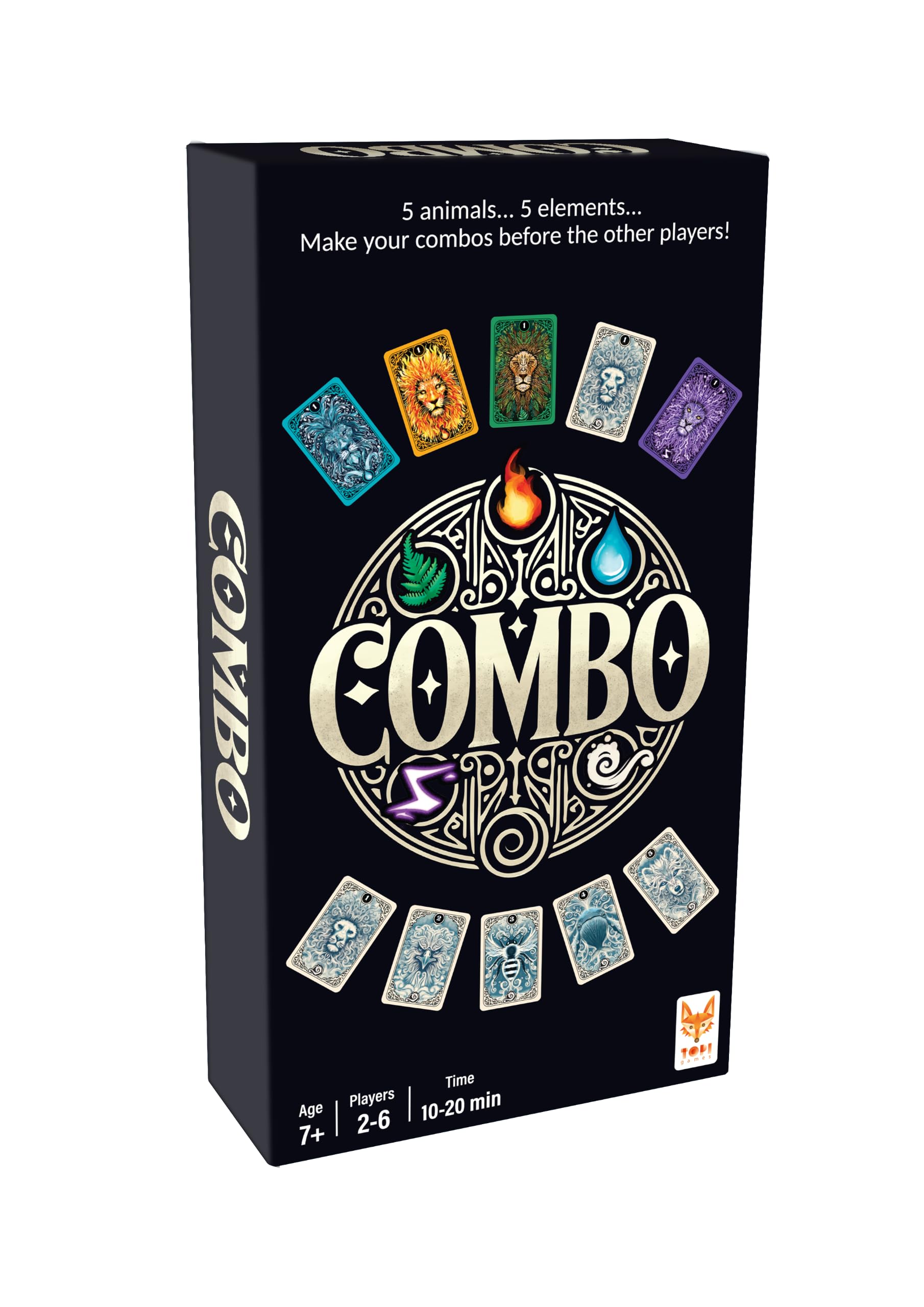 Topi Games Combo - Fast-Paced Strategy Card Game | 165 Illustrated Cards | Ages 7+