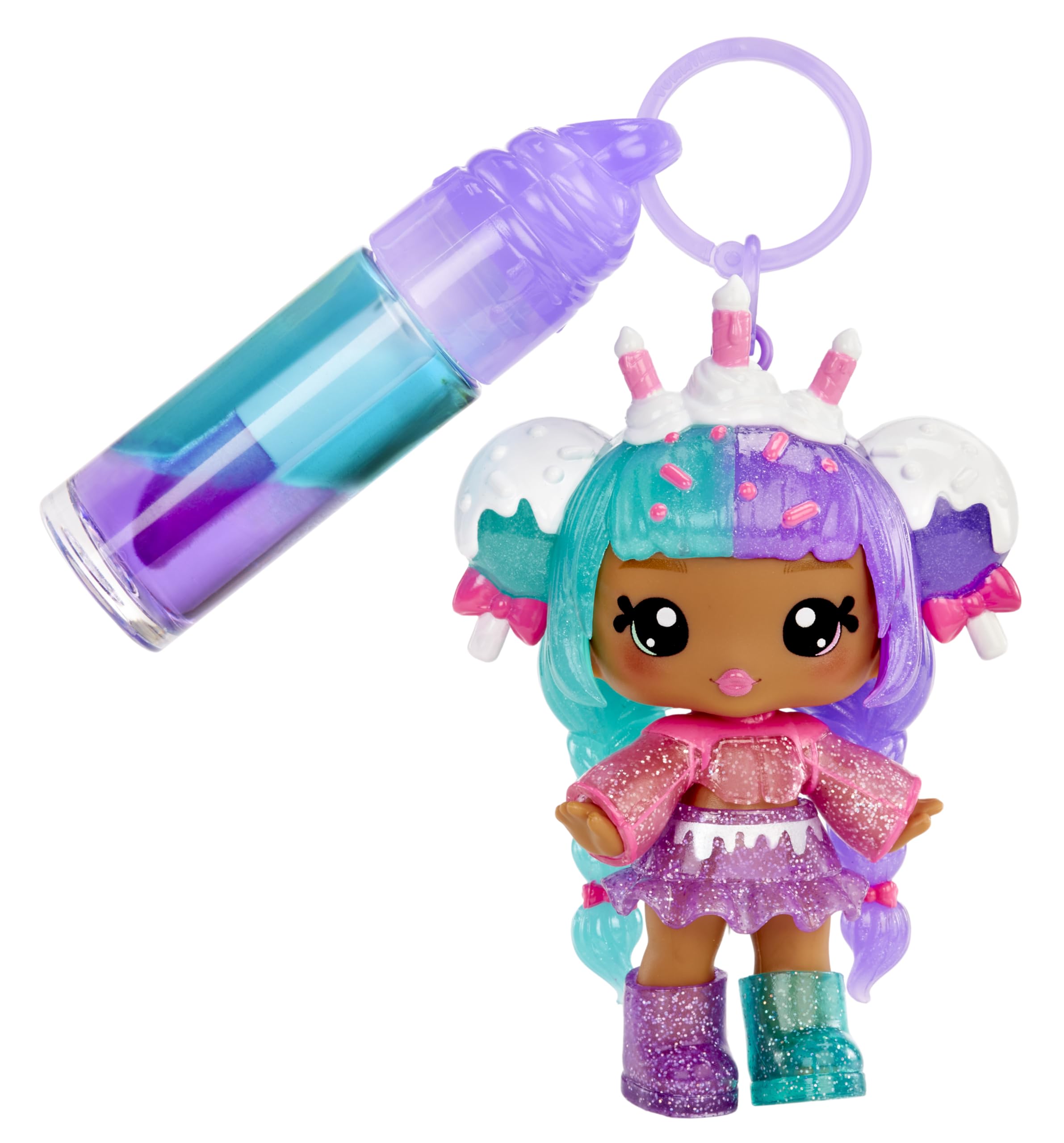Yummiland Carly Cakepop Doll - Mystery Color Change Lip Gloss Playset for Ages 4+ 5