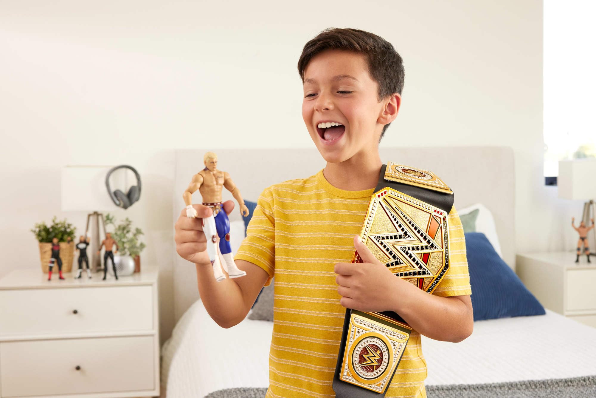 Mattel WWE Championship Title - Authentic Role-Play Belt for Kids 6+ 9