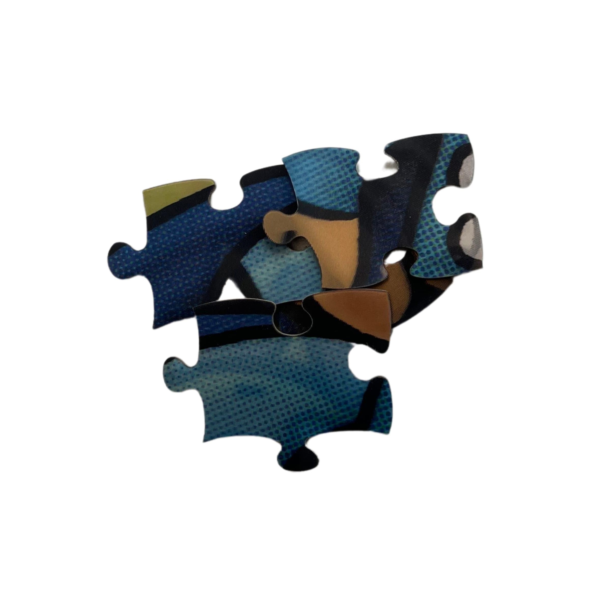 Dog Man Adventures 100 Piece Lenticular Jigsaw Puzzle - Fun Illusion Puzzle for Kids 4