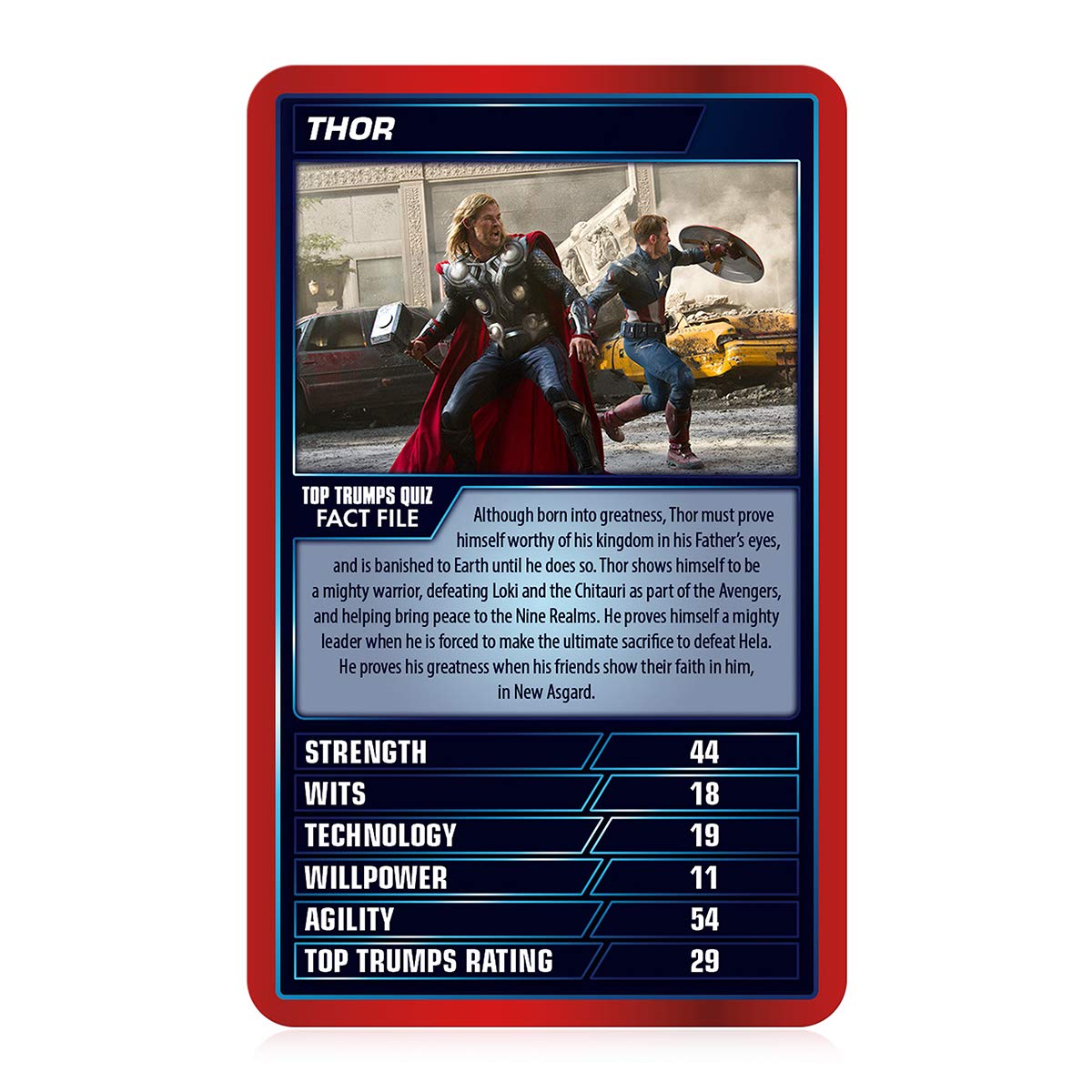 Top Trumps Marvel Cinematic Universe Special Card Game 8