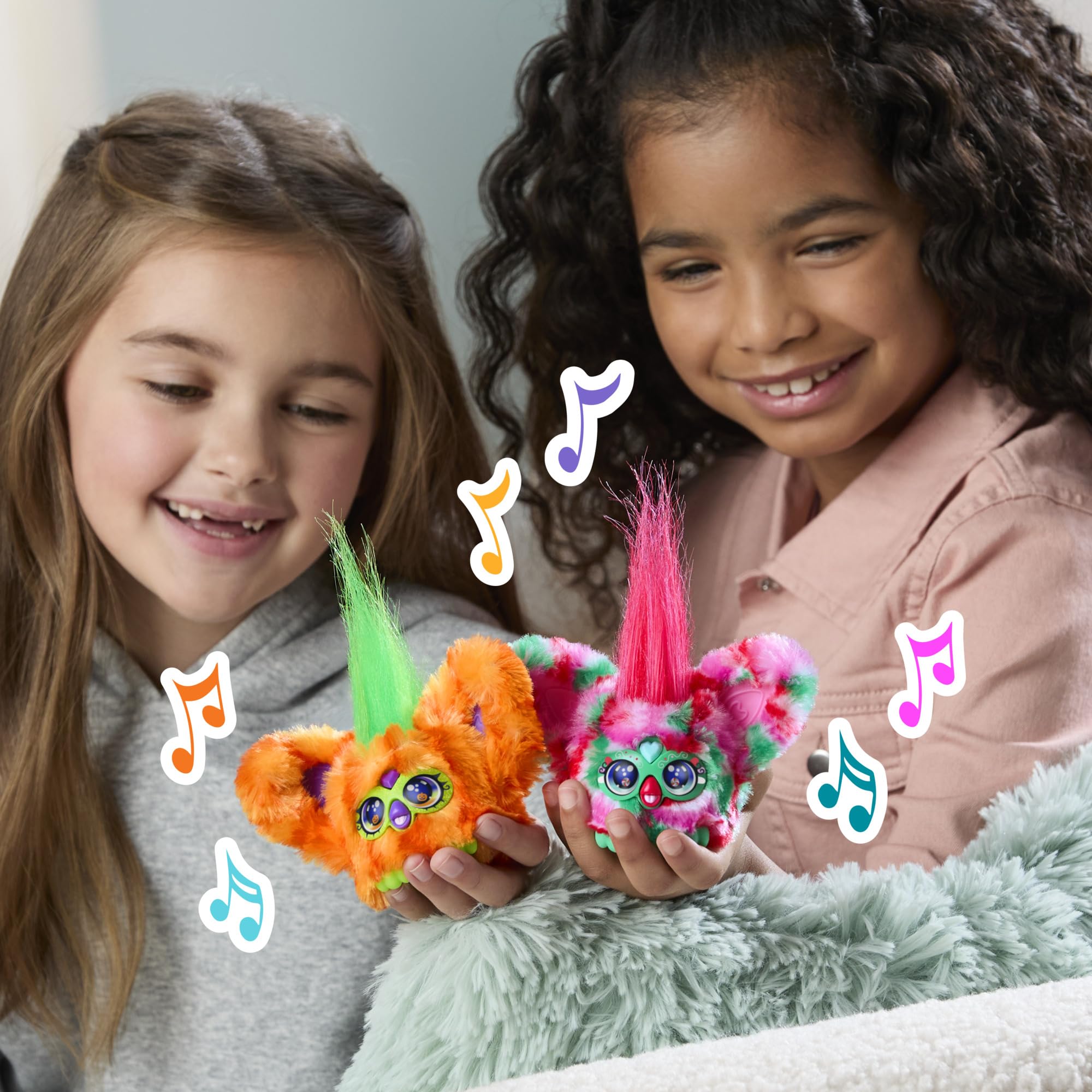 Furby Furblets Pep-Mint Mini Plush Electronic Pet Toy 5