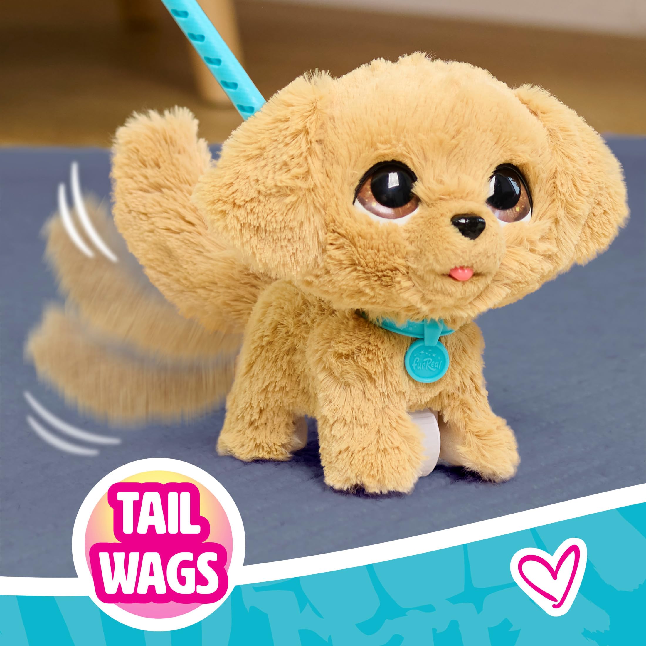 furReal Wag-A-Lots Golden Retriever - Interactive Electronic Pet Toy for Kids Ages 4+