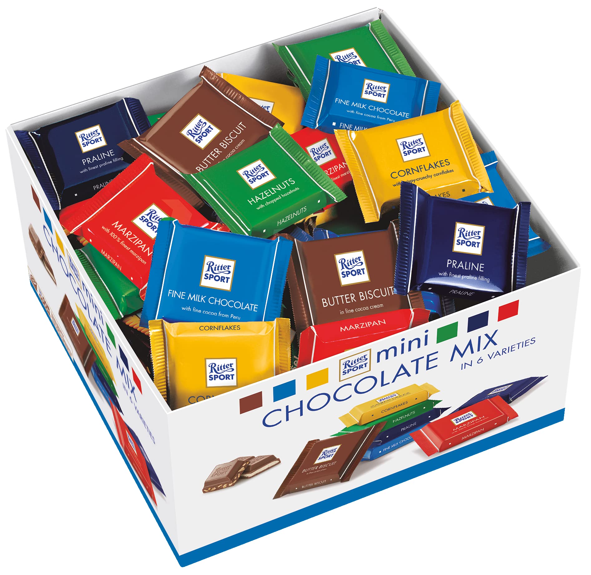 Ritter Sport Variety Mini's Share Box - 84 Count Pack