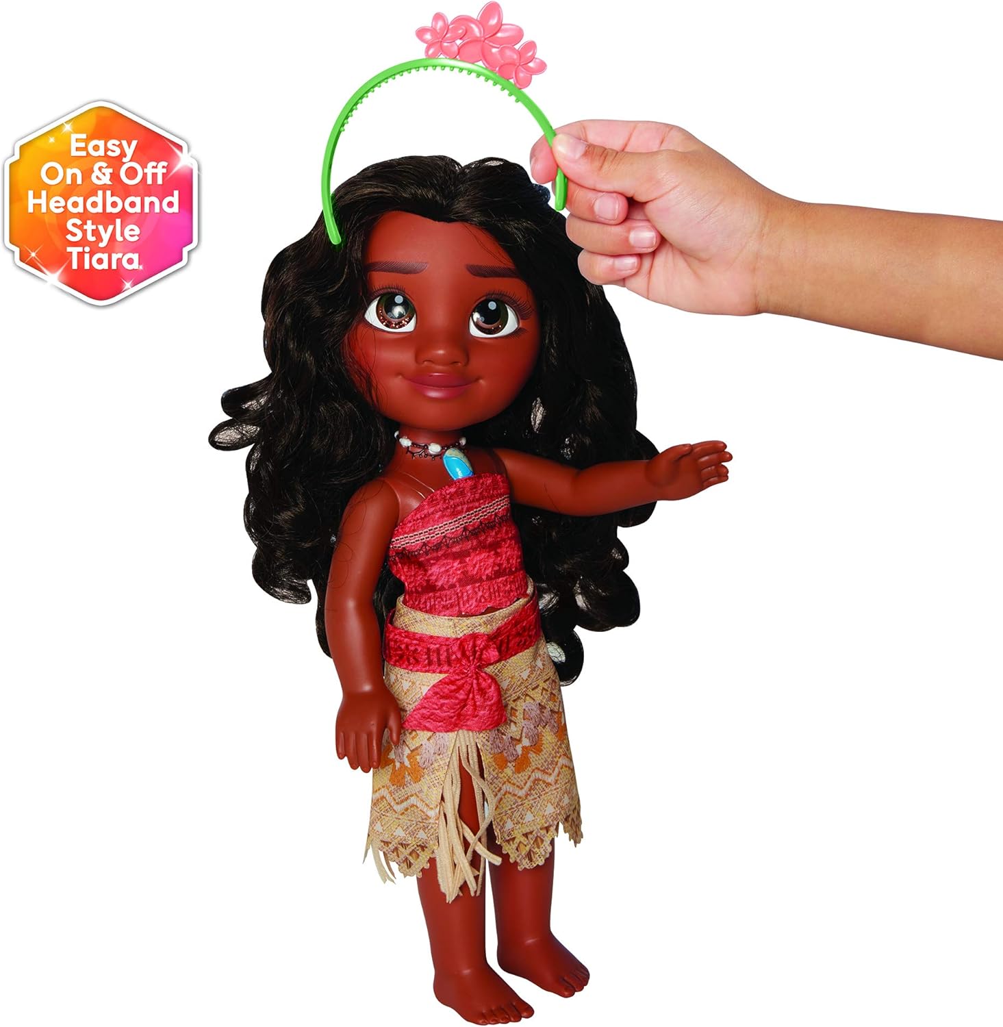 Disney Princess Moana Fashion Doll - 14" Glitter Eyes & Long Hair, Ages 3+ 8
