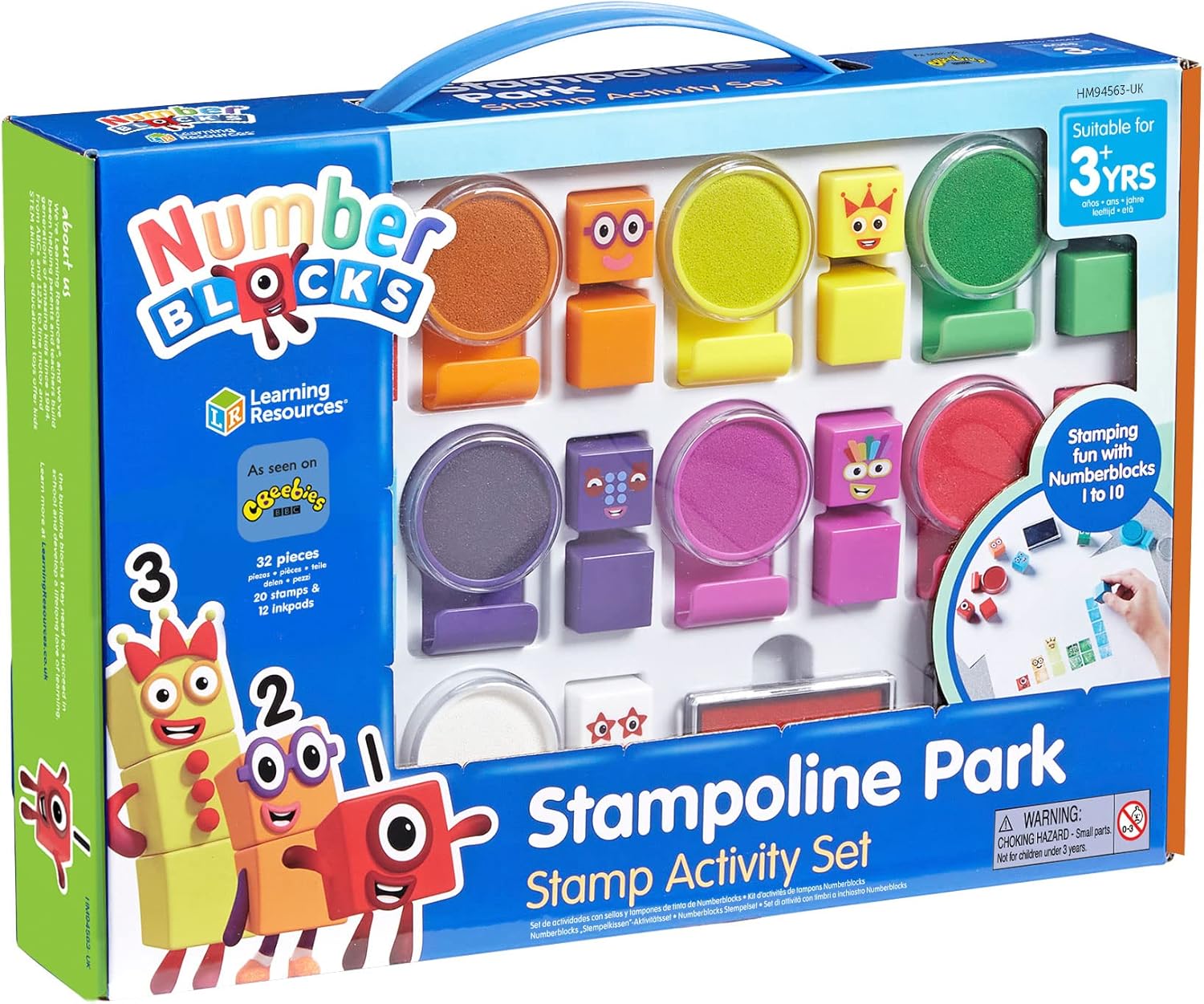 Learning Resources - Numberblocks Stampoline Park Stamp Activity Set 8