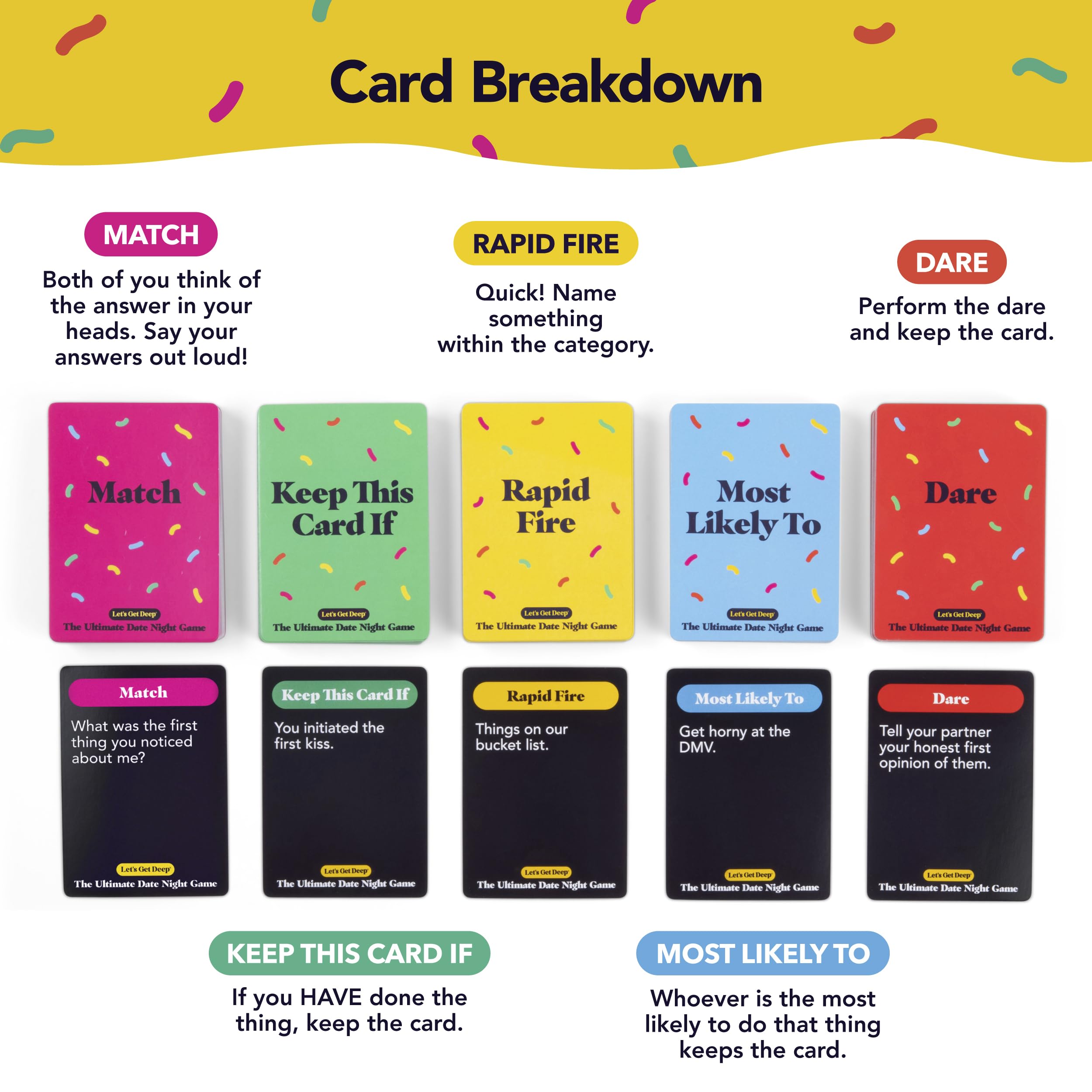 WHAT DO YOU MEME? Love Duels Card Game - Relationship Builder for Couples | 300 Cards | Ages 17+