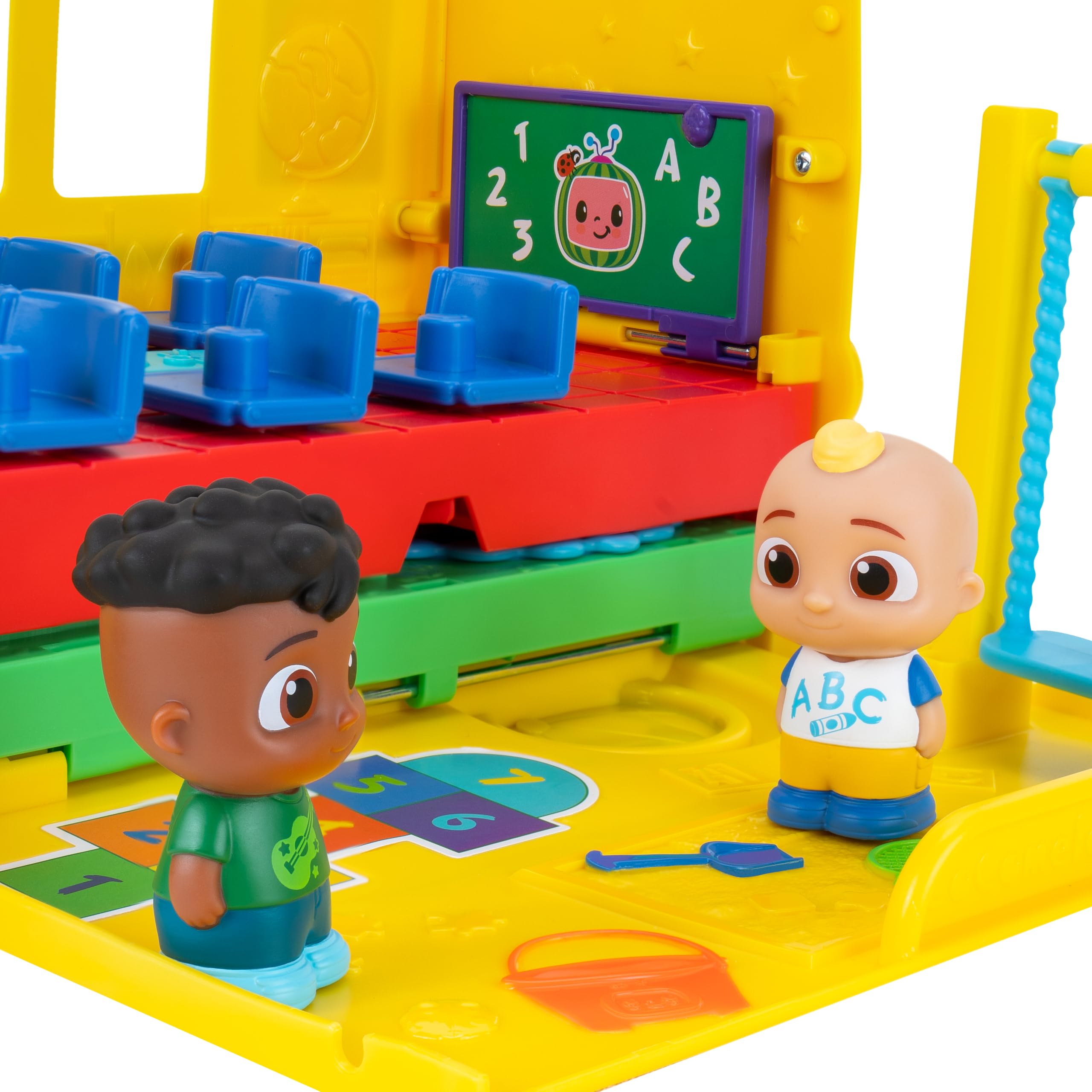 CoComelon Transforming School Time Bus - Lights, Sounds & 3 Songs - 2-in-1 Playset 5