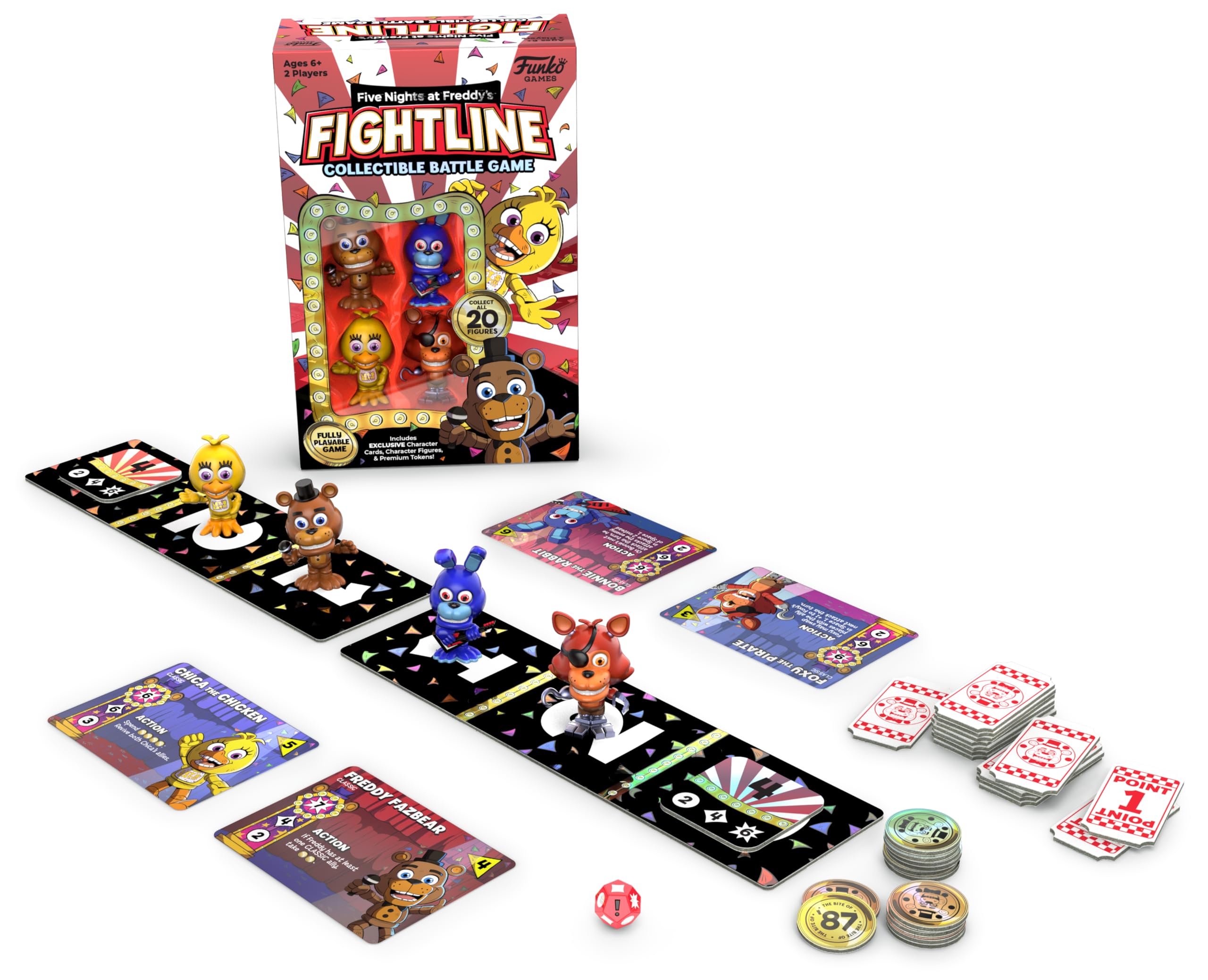 Funko Games Five Nights at Freddy's Fightline Starter Set