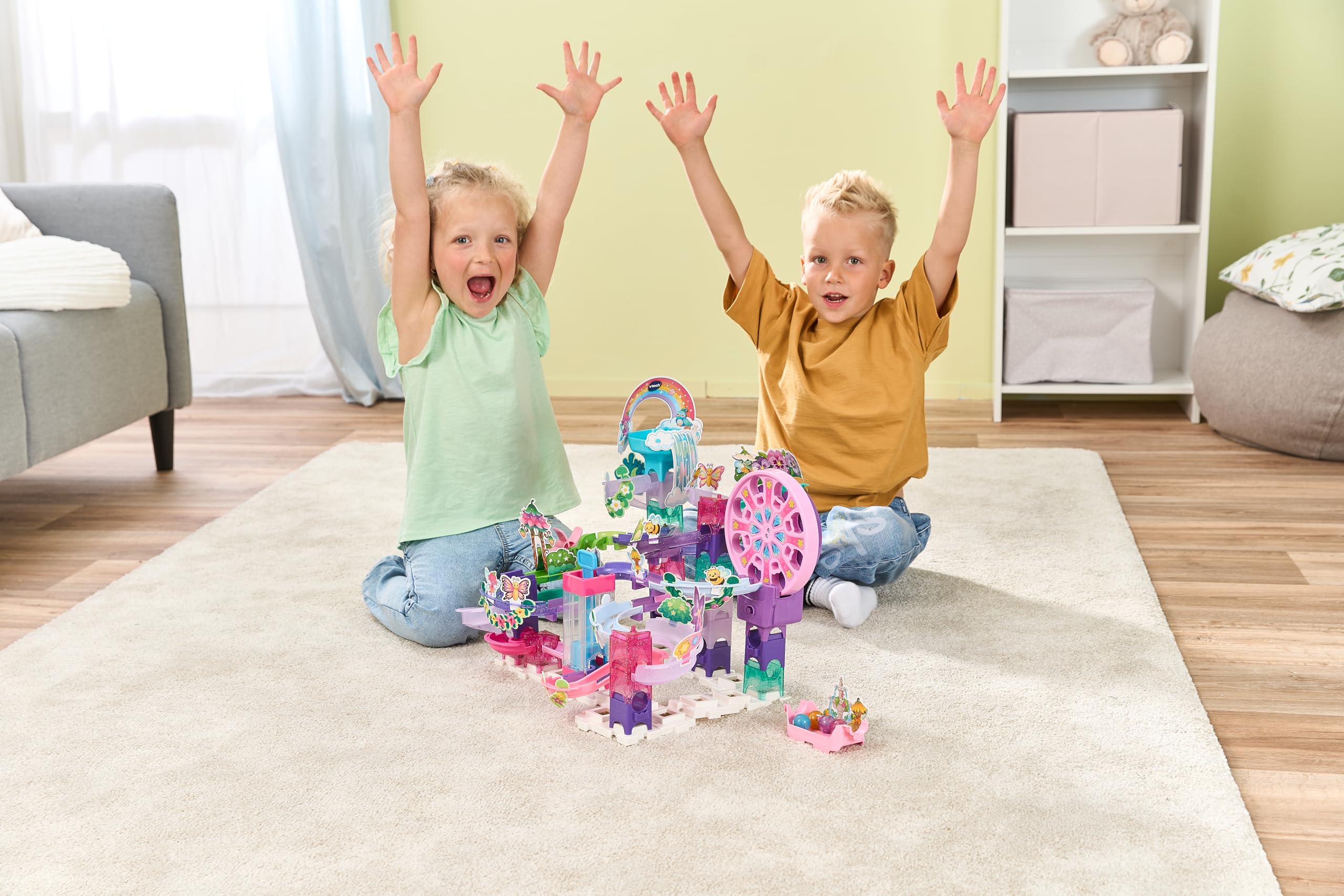 VTech Marble Rush Petal Power Construction Set with 96 Pieces 5