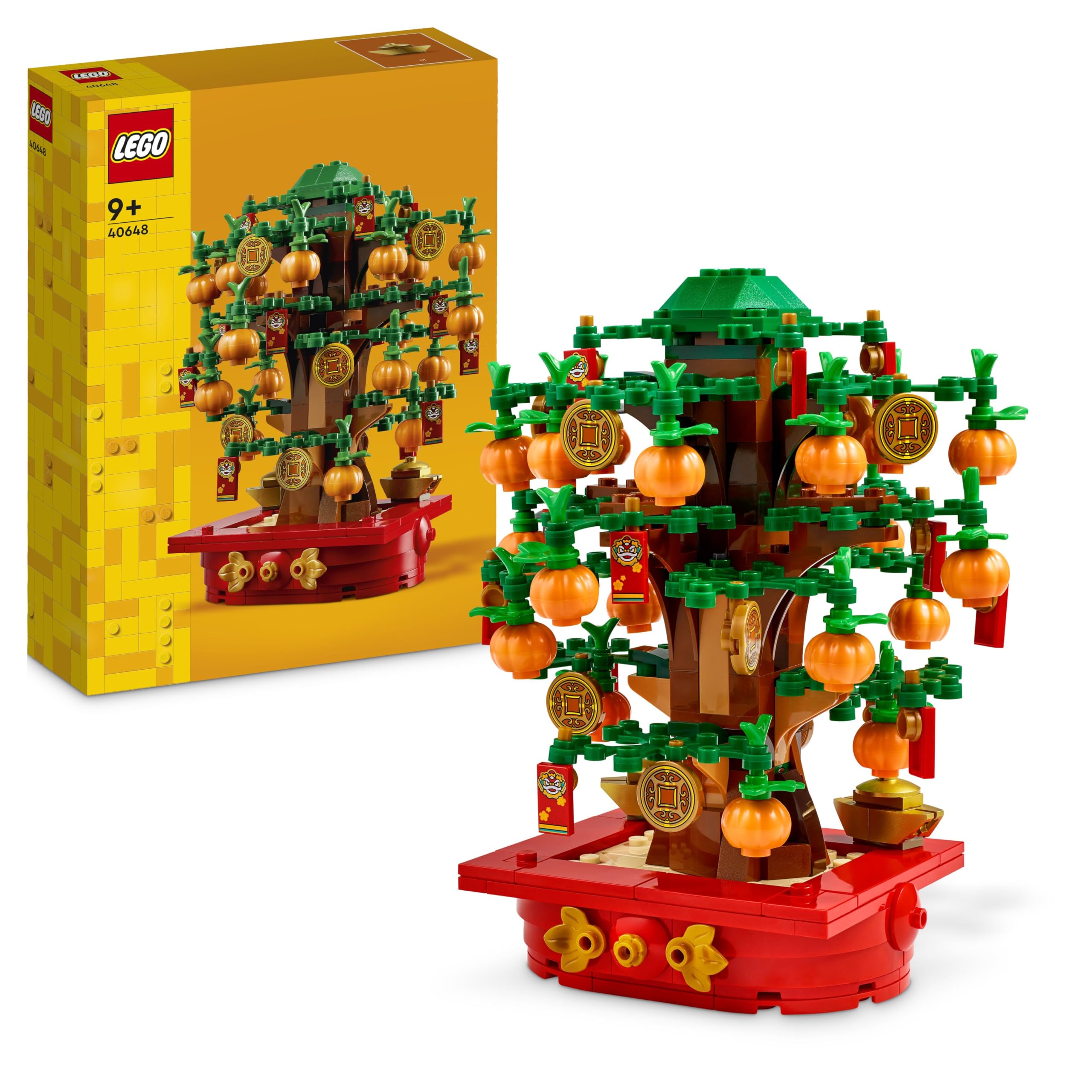 LEGO Money Tree Building Set - Lunar New Year Decor for Kids 9+