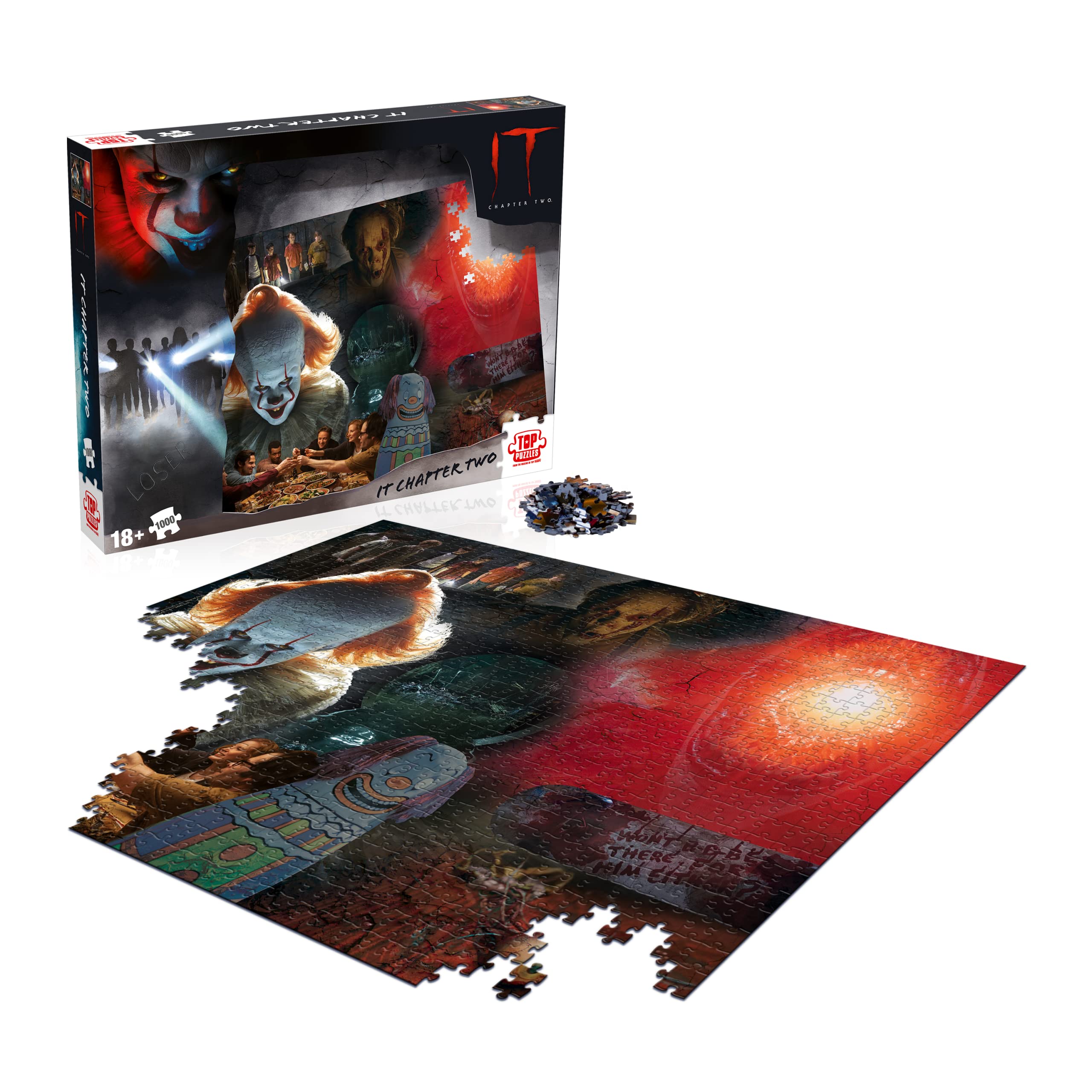 Winning Moves It Chapter Two Jigsaw Puzzle - 1000 Pieces | Cardboard | Multicolor 4