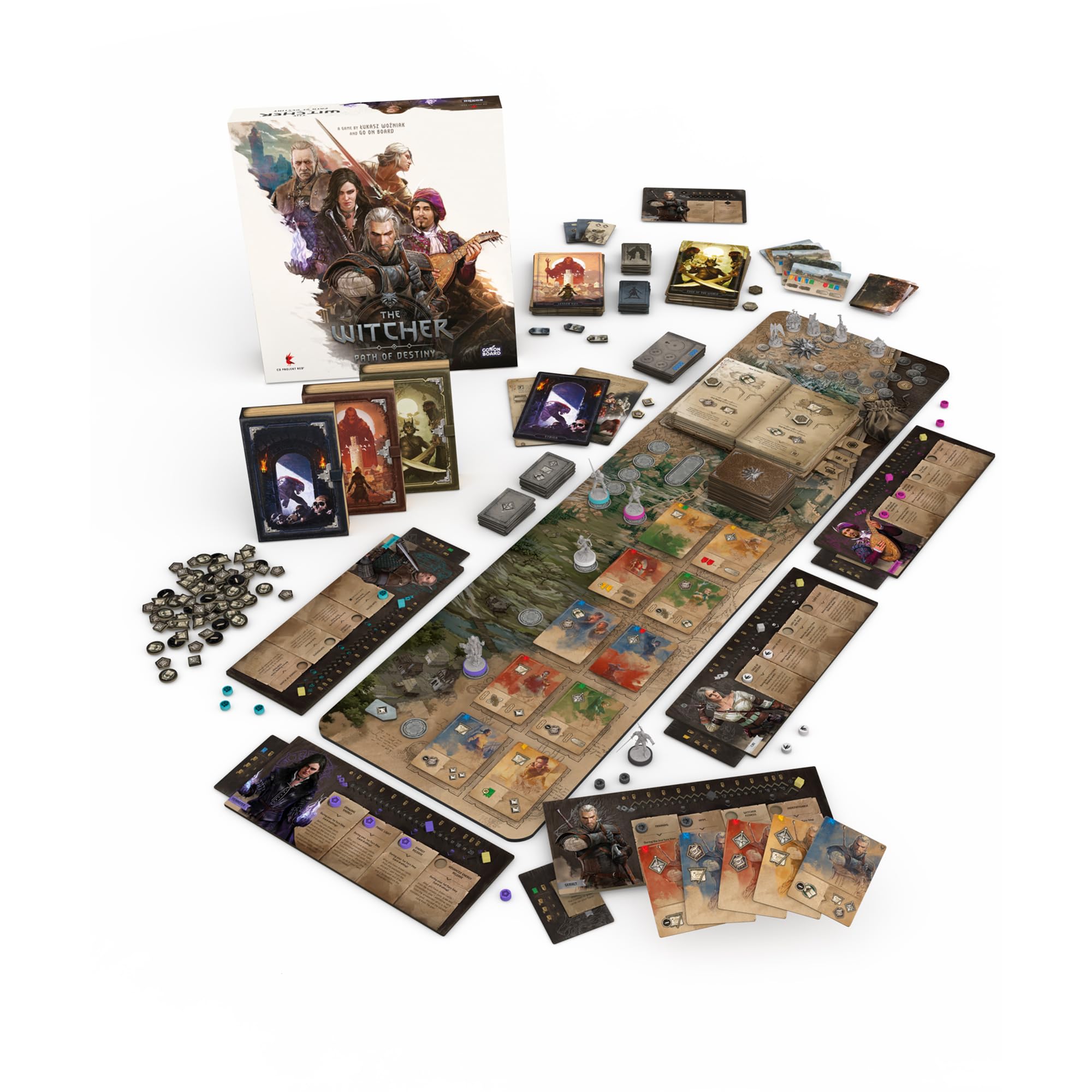 Rebel The Witcher Path of Destiny - Deluxe Edition Card Game | 1-5 Players | 45 Min 2