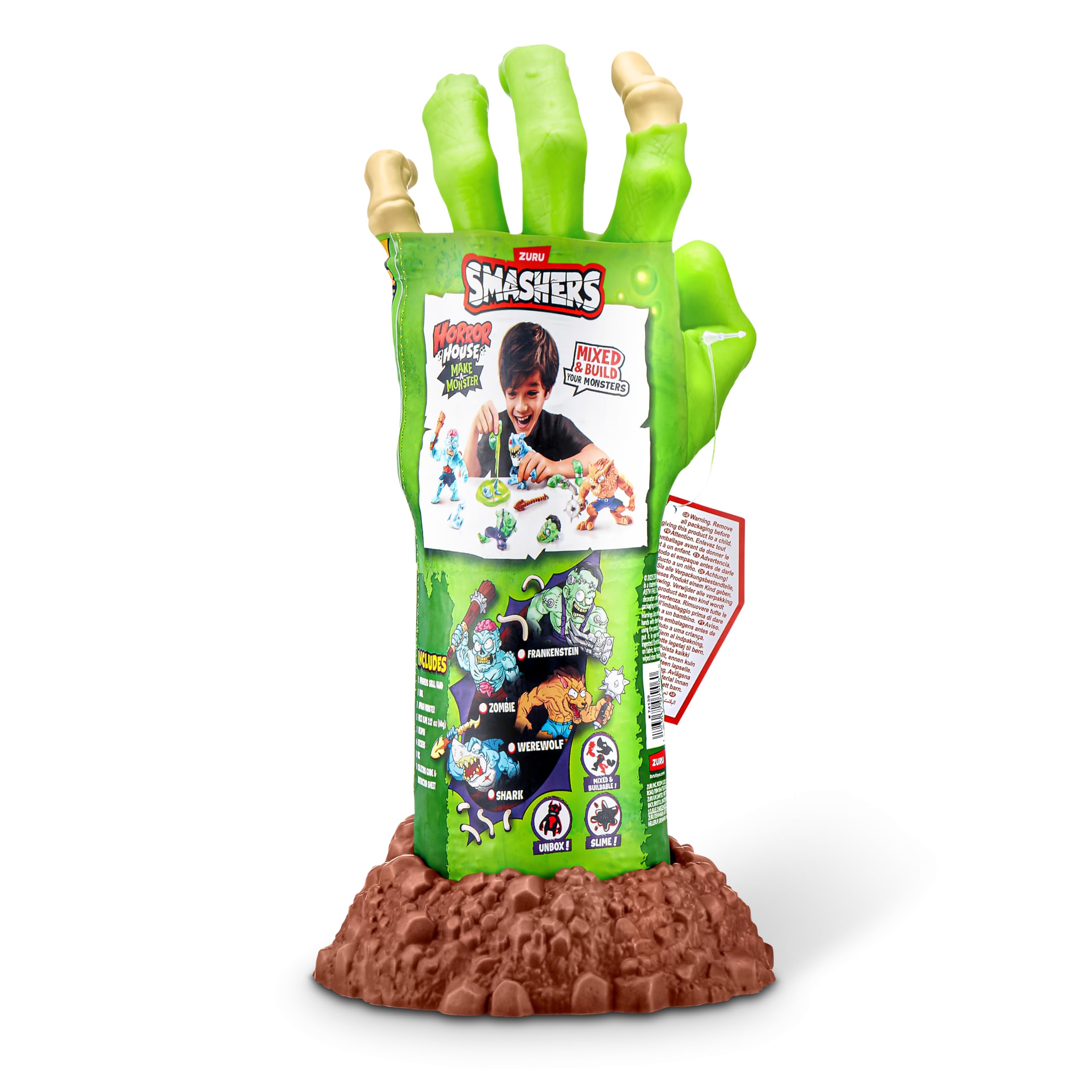 Smashers Horror House Dissect (ZOMBIE) by ZURU - Smashable Building Toy for Kids 6