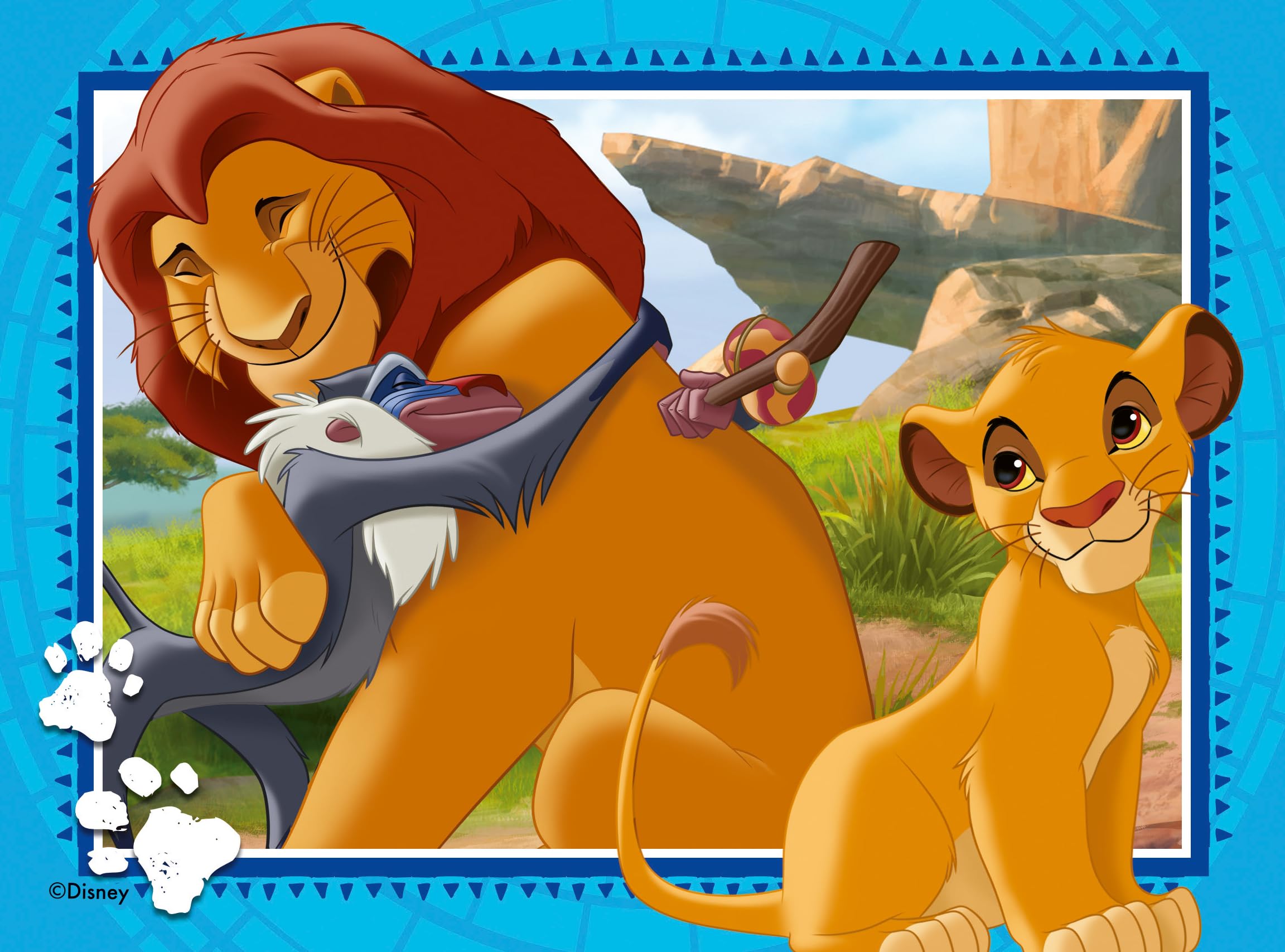 Ravensburger Disney The Lion King 4-in-a-Box Jigsaw Puzzle Set - 72-Piece Puzzles for Kids Ages 3 and Up 5
