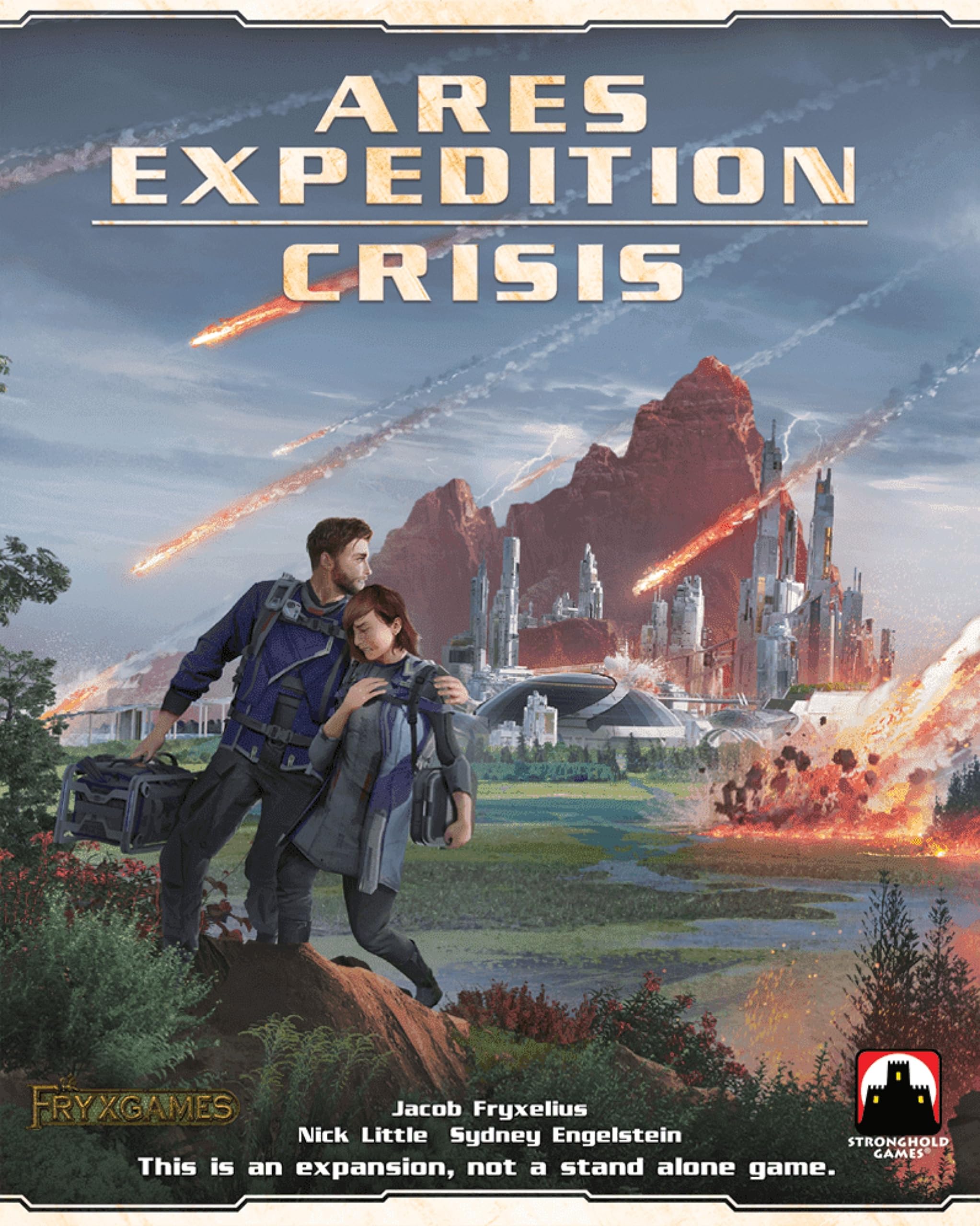 Stronghold Games Terraforming Mars Ares Expedition: Crisis Board Game
