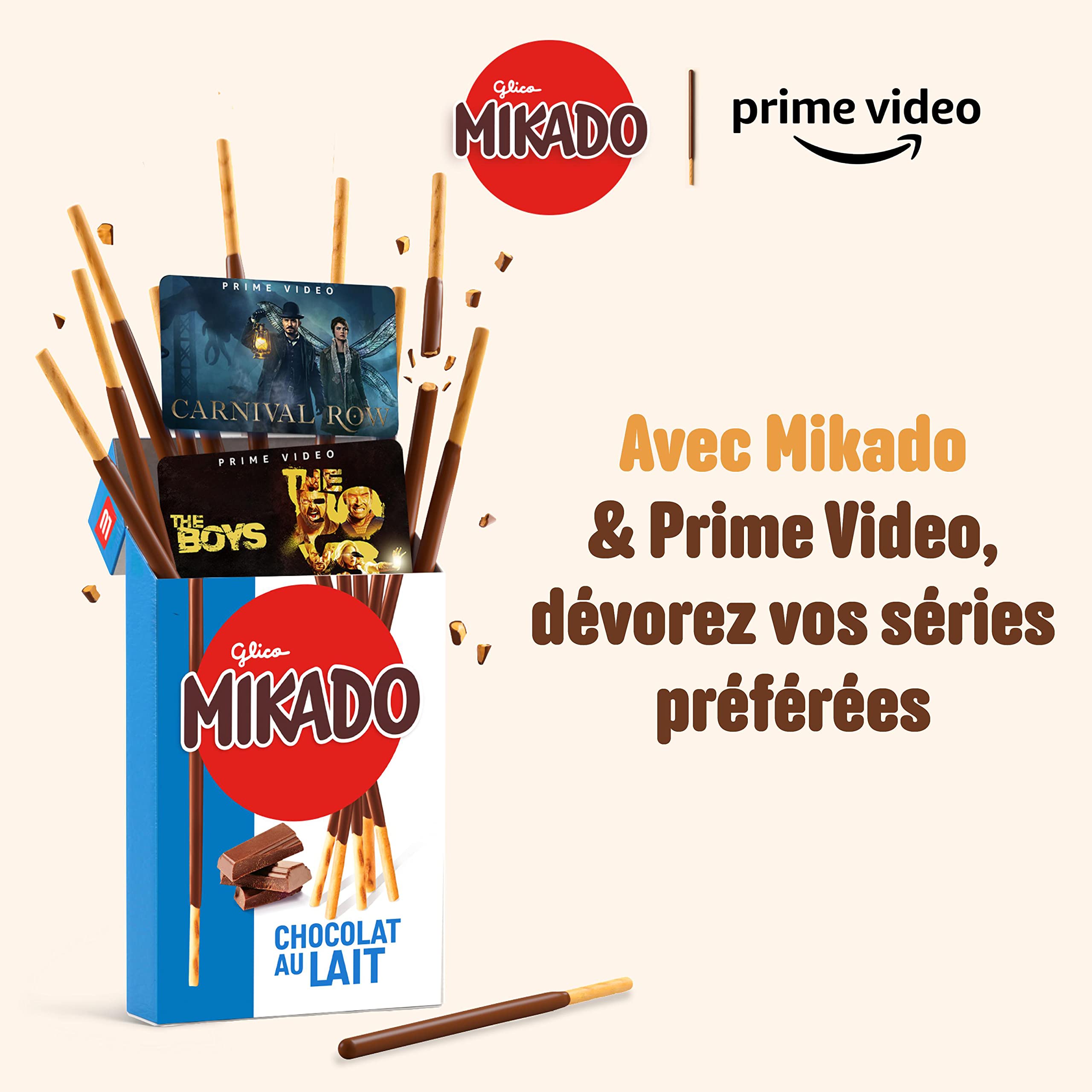 Mikado - LU Mikado Milk Chocolate Sticks, Classic French Biscuit Snacks Coated in Smooth Milk Chocolate 7