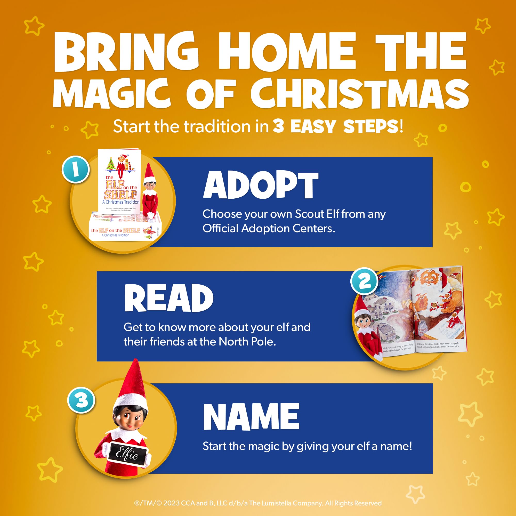 The Elf on the Shelf: A Christmas Tradition - Boy Scout Elf with Blue Eyes 6