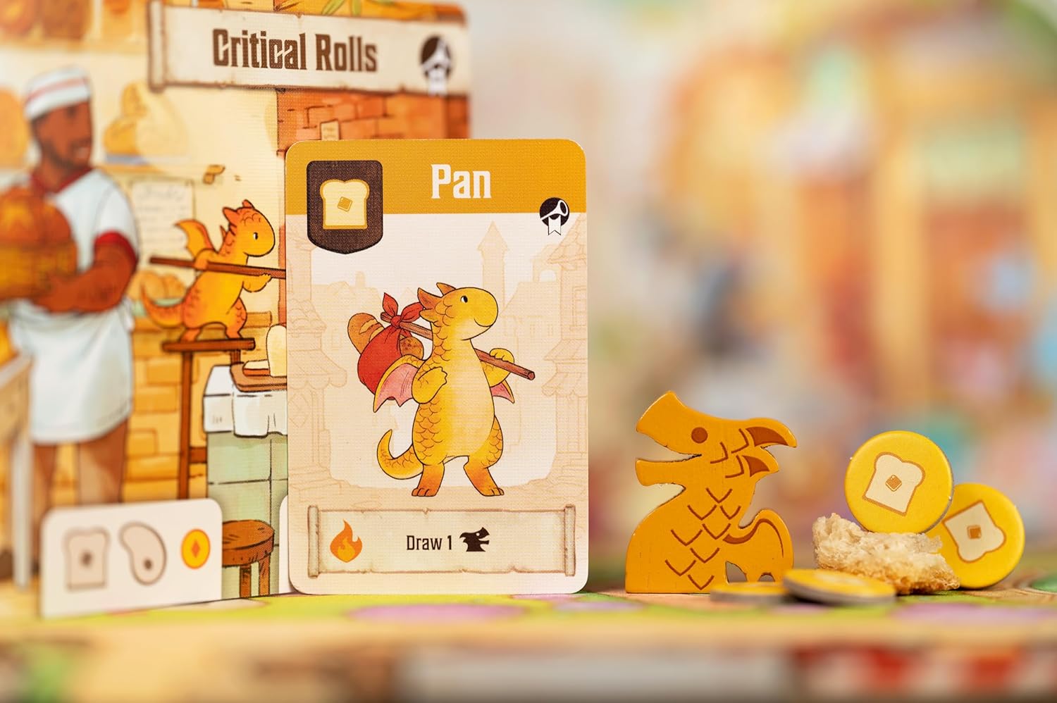 Lucky Duck Games Flamecraft Board Game | English Version | Strategy Worker Placement Game 3