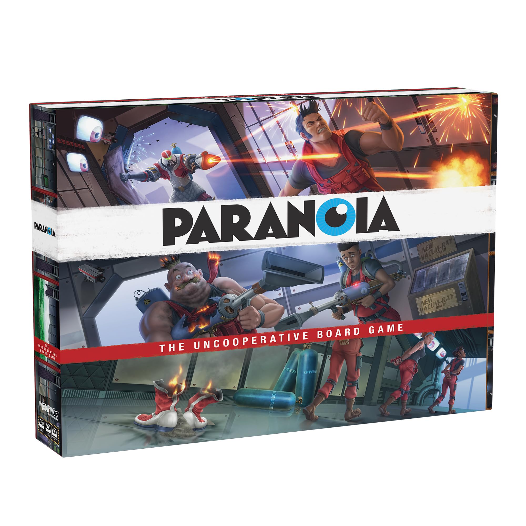 Modiphius Paranoia: The Uncooperative Board Game