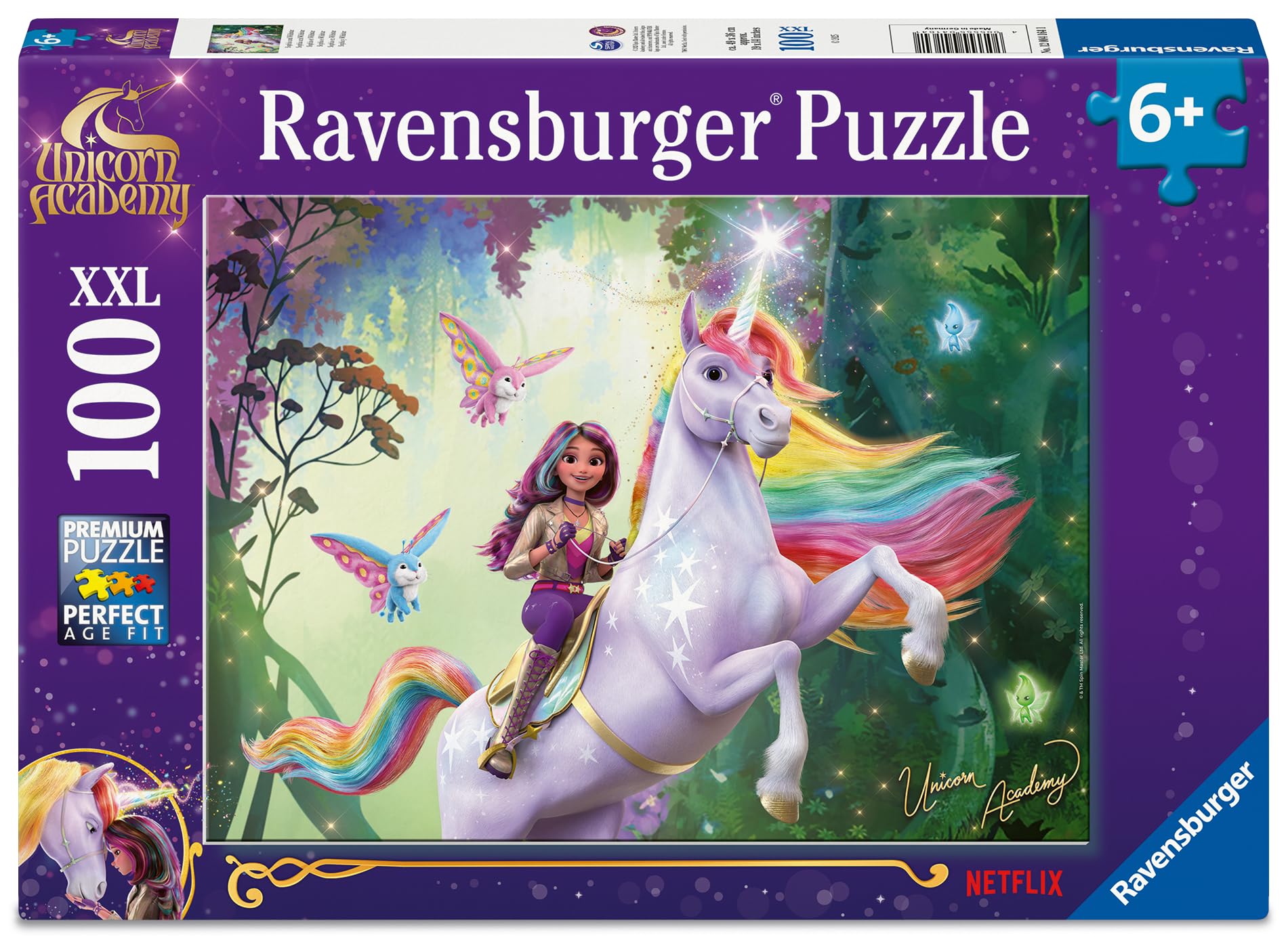 Ravensburger Unicorn Academy 100 Piece Jigsaw Puzzle - Kids Puzzle for Ages 6 and Up 12