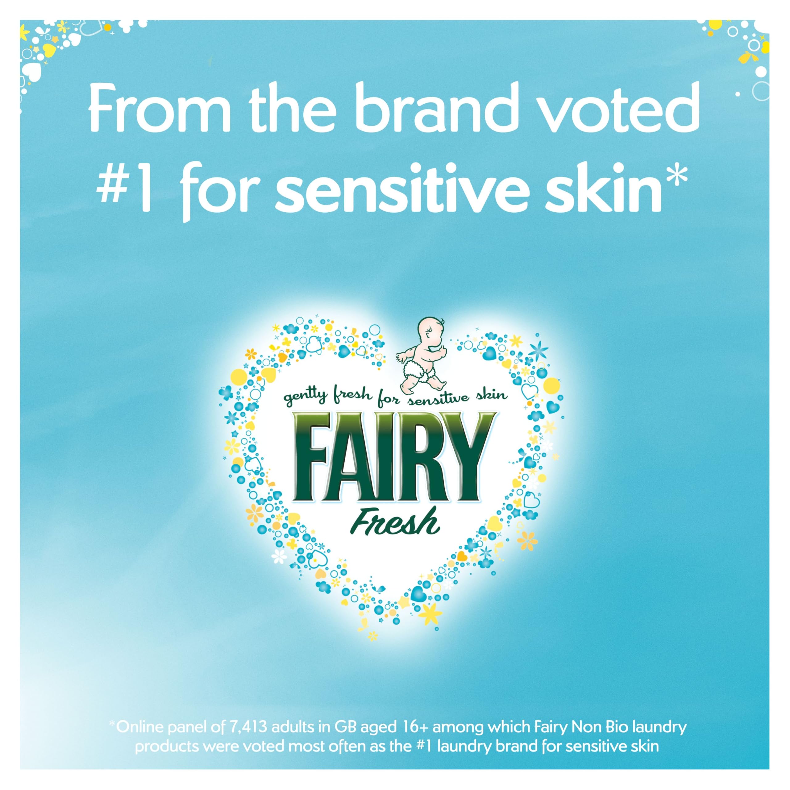 Fairy Non Bio - Silk Tree Blossom & Jasmine In-Wash Scent Booster (495g) 3