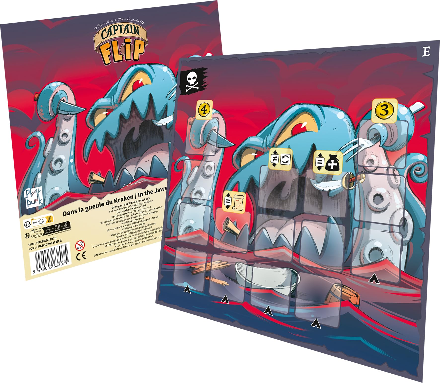 Asmodee Captain Flip: In den Fängen des Kraken Expansion 4