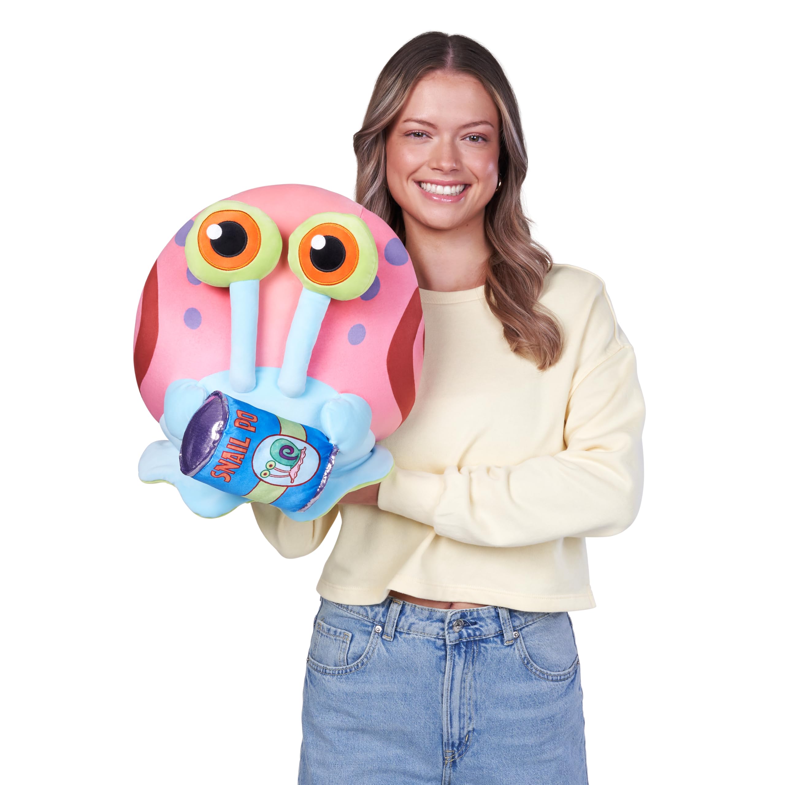 Snackles 14-inch SpongeBob SquarePants Gary the Snail Plush Stuffed Animal 3