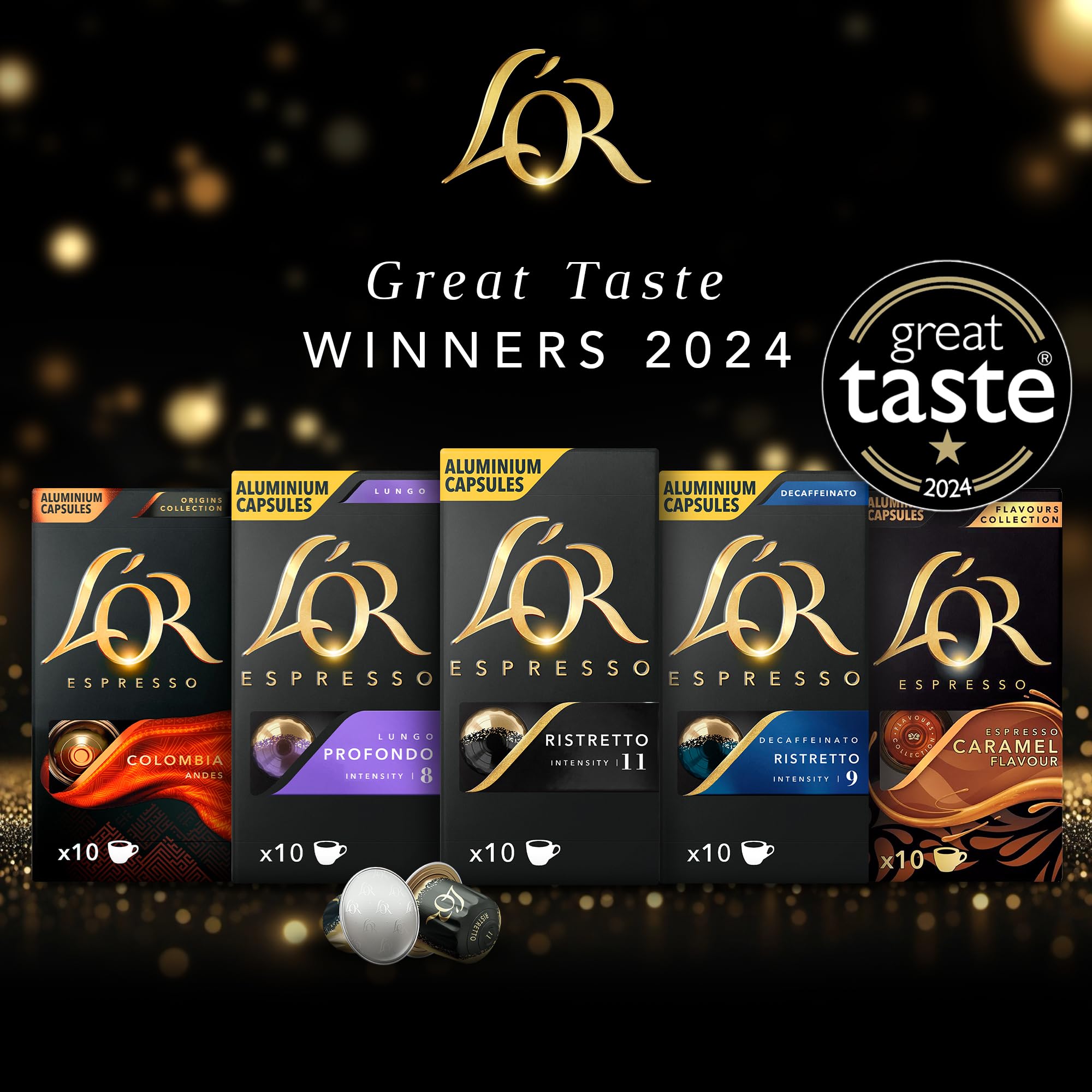 L'OR Origins Colombia Coffee Pods x10 (Pack of 10, 100 Capsules) 5