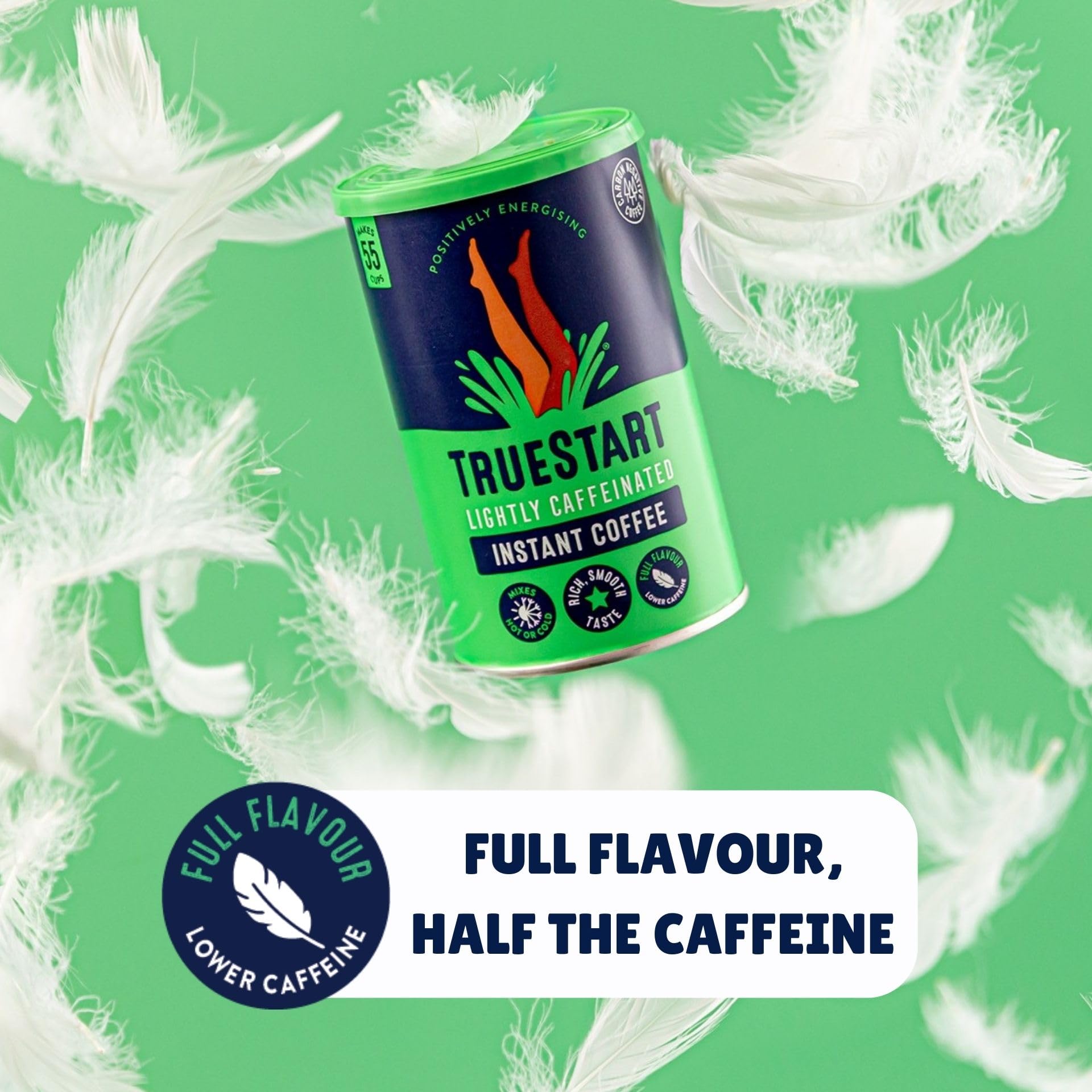 TrueStart - Barista Grade Lightly Caffeinated Instant Coffee (100g) 7