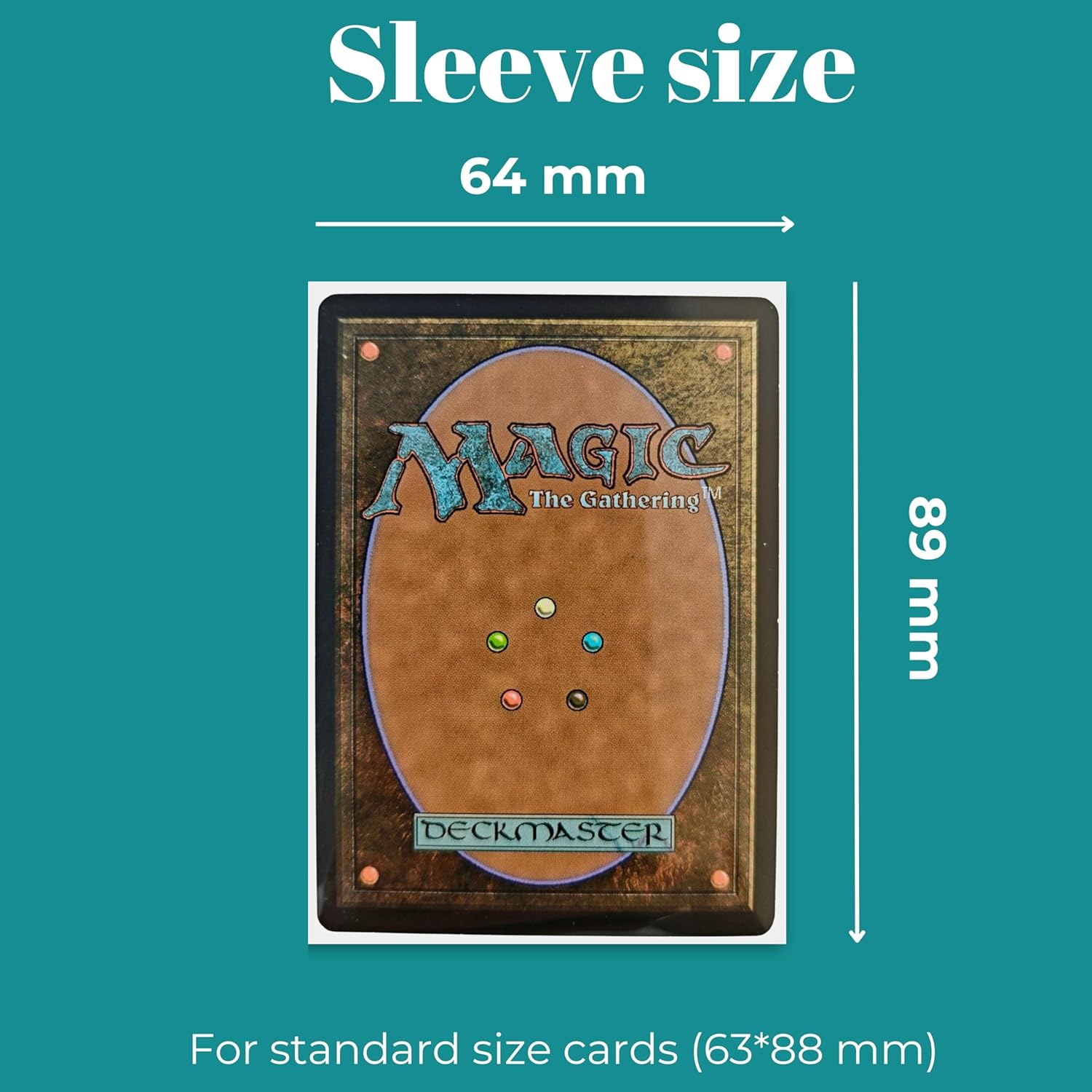 XShield Exact Fit Trading Card Sleeves - 60 Micron, High Clarity, 500-Pack 7