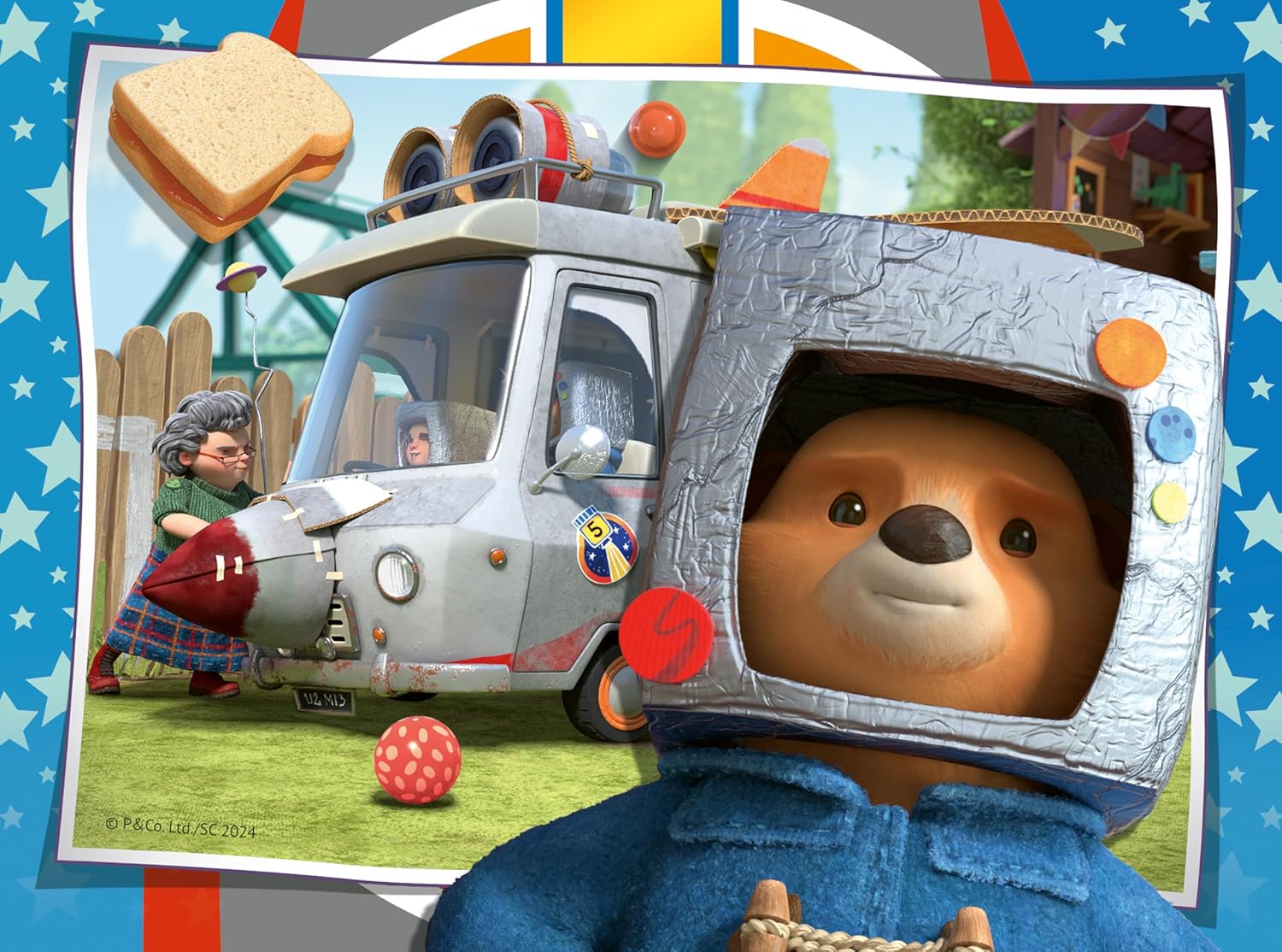 Ravensburger Paddington Bear 4-in-1 Jigsaw Puzzle Set for Kids 3 Years and Up 4