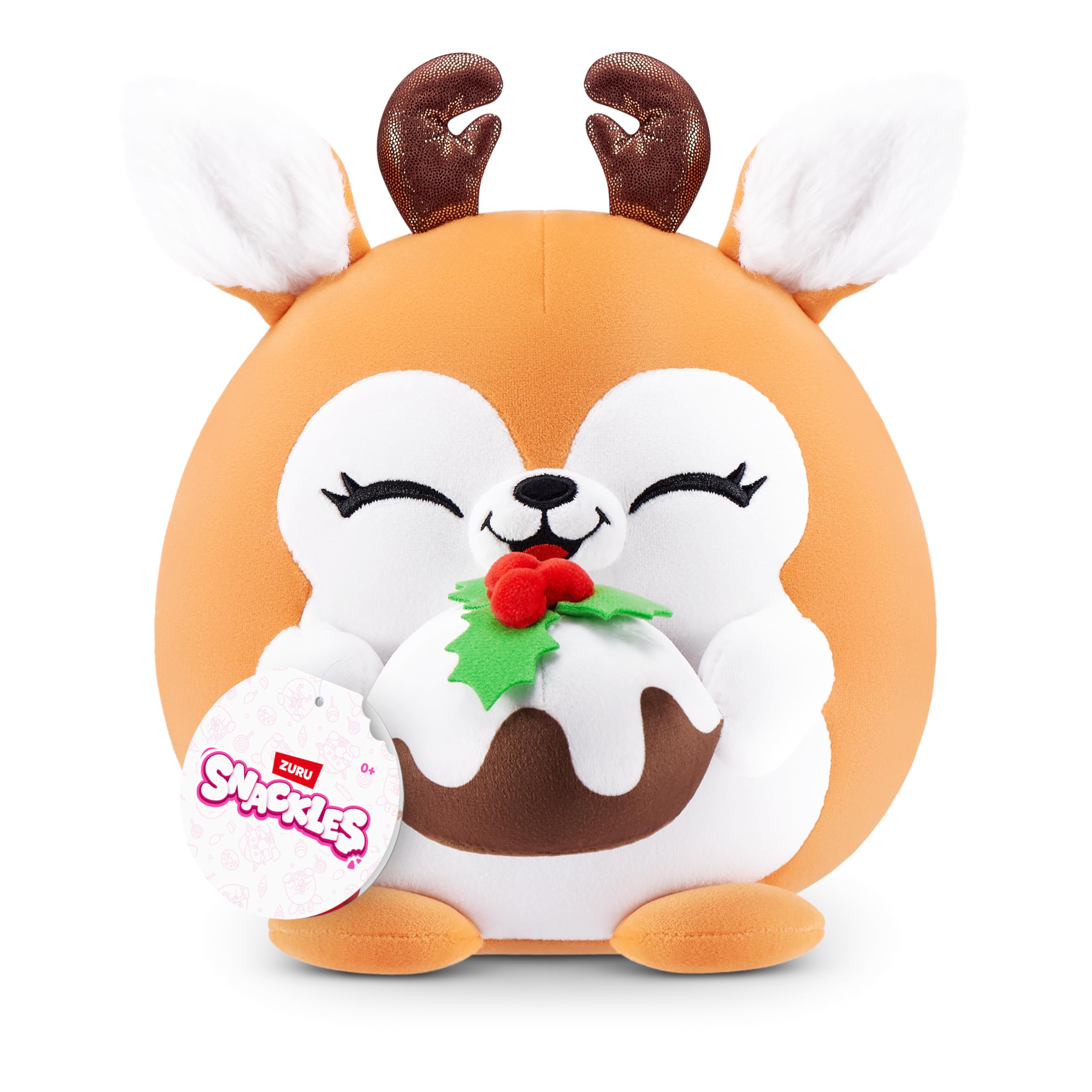 Snackles Christmas Series 2 8-inch Plush - Frosty with Snack by ZURU