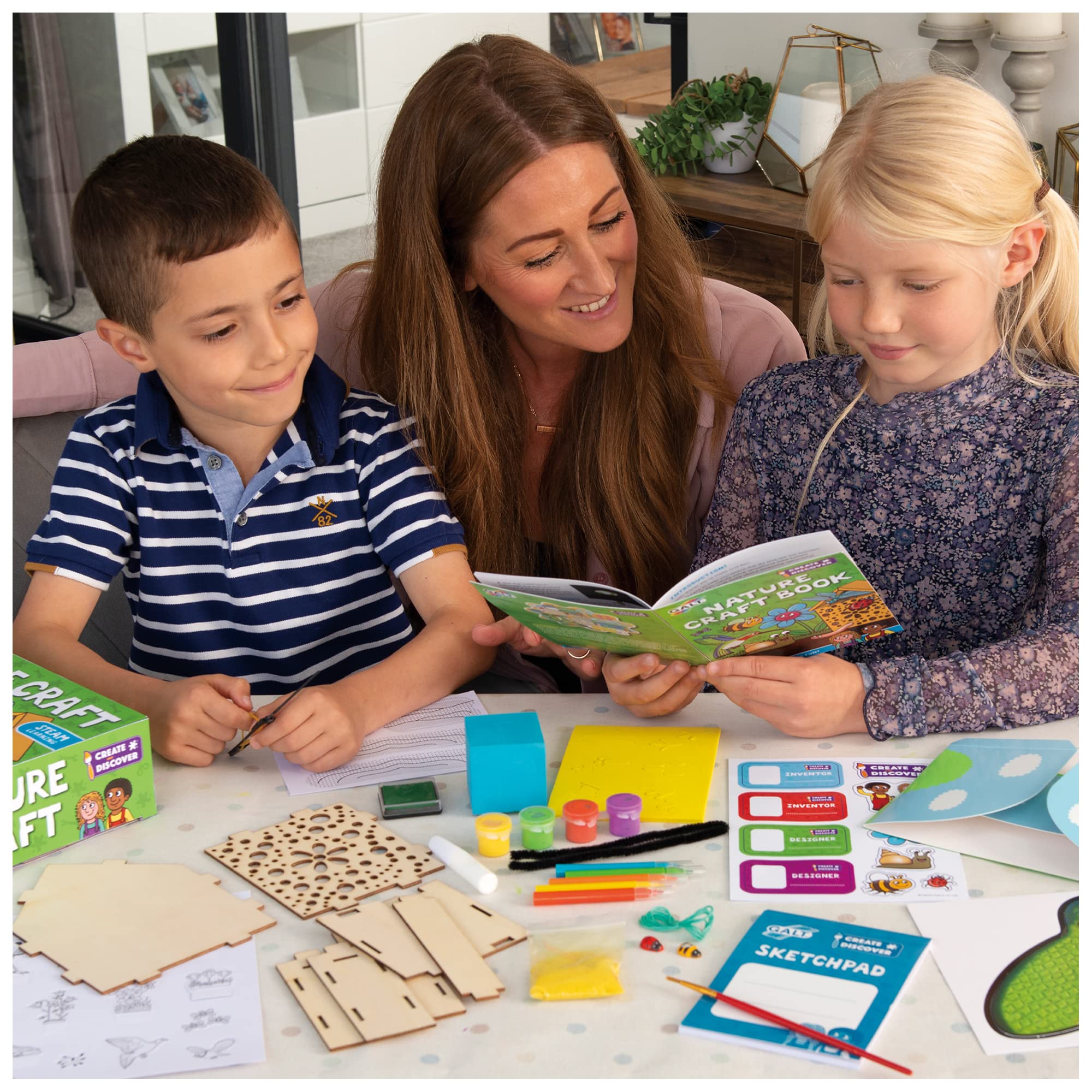 Galt Nature Craft Kit - 6 Nature Activities for Kids, Ages 5+