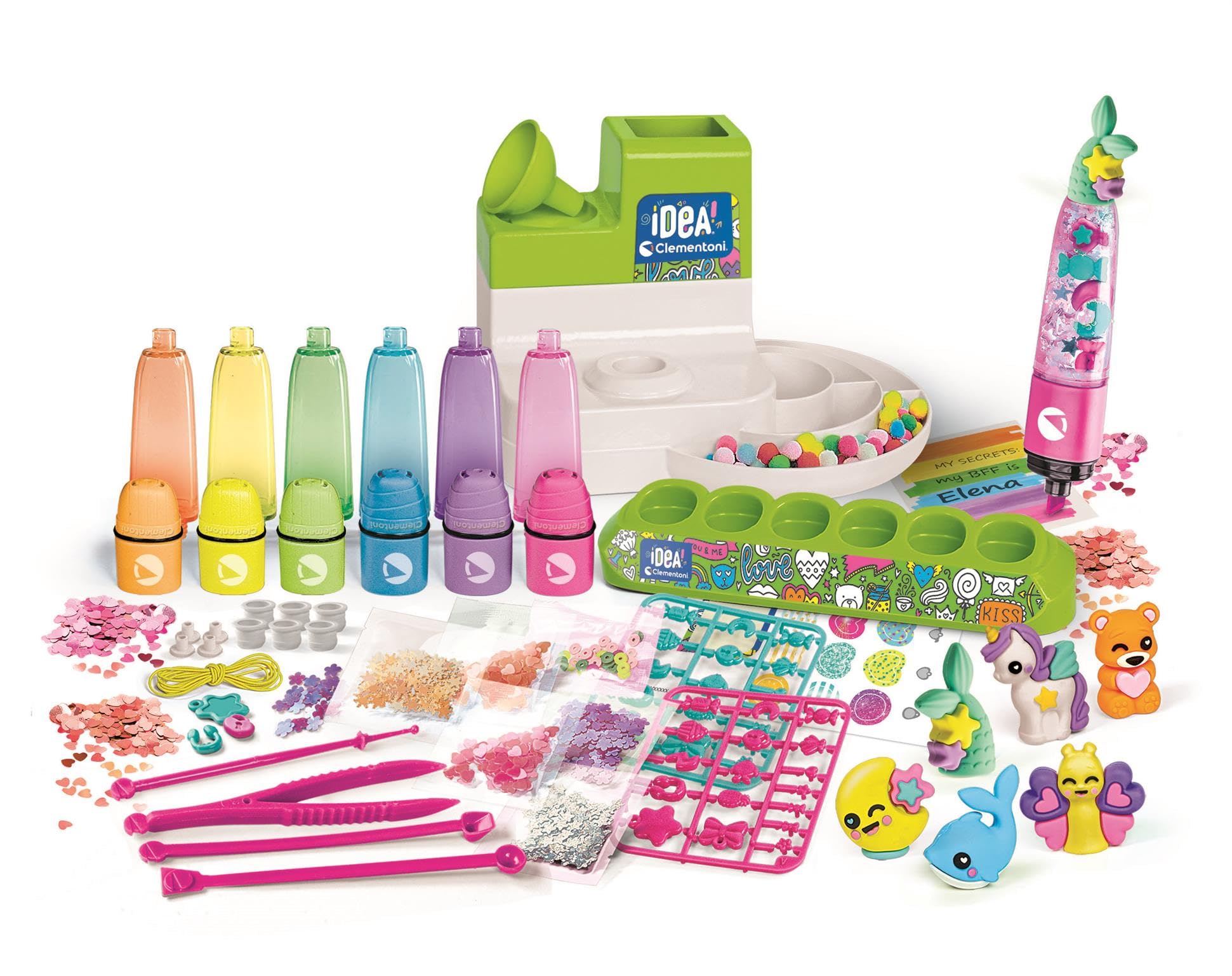 Clementoni DIY Highlighter Marker Kit - Create Endless Colors with Filters & Inks 6