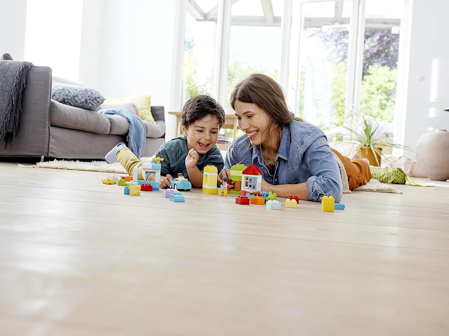 LEGO DUPLO Classic Brick Box 10913 - Educational Building Set for Toddlers 18 Months+ 20